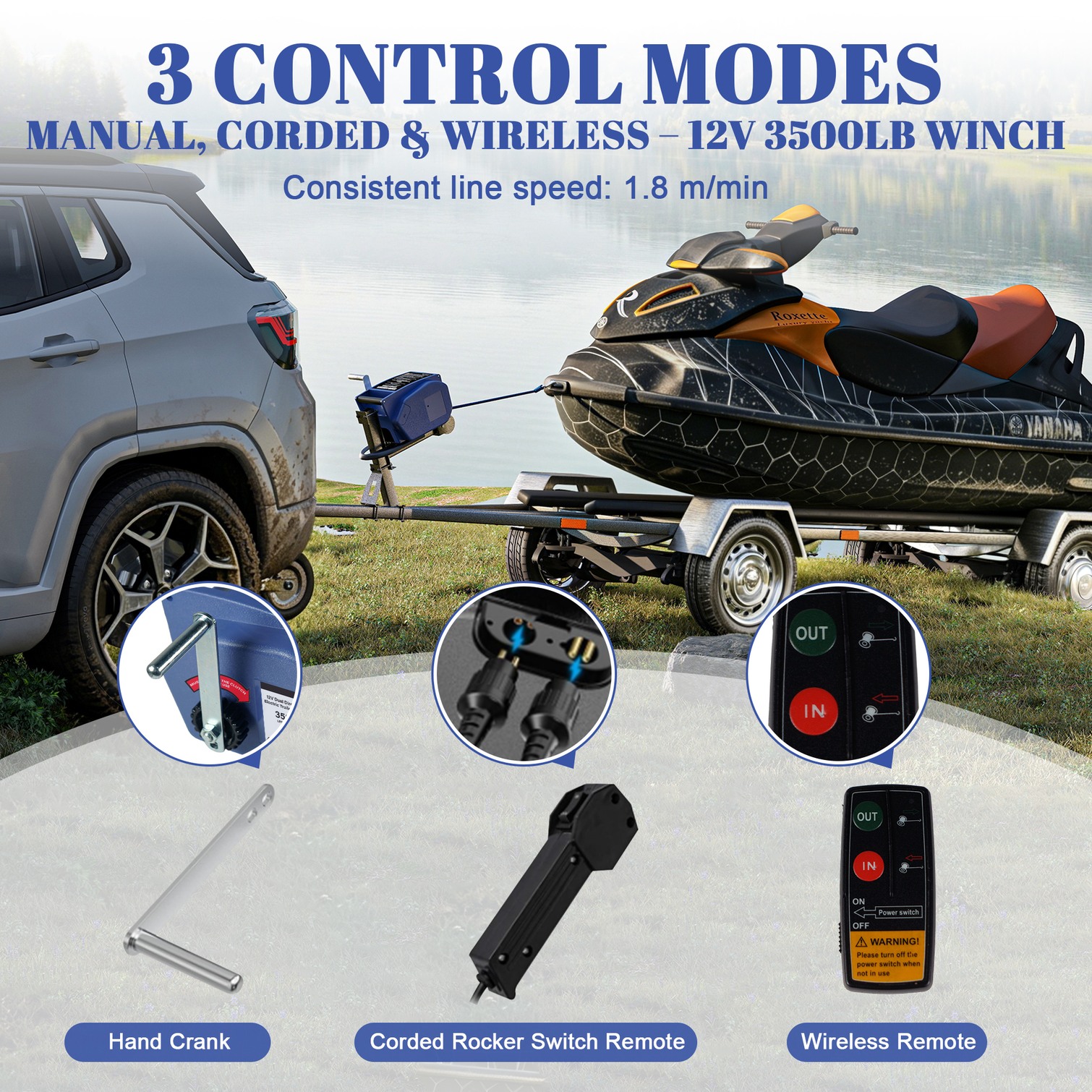 Watnature YH5LMR1W8FWY Winches-Accessories - View #5