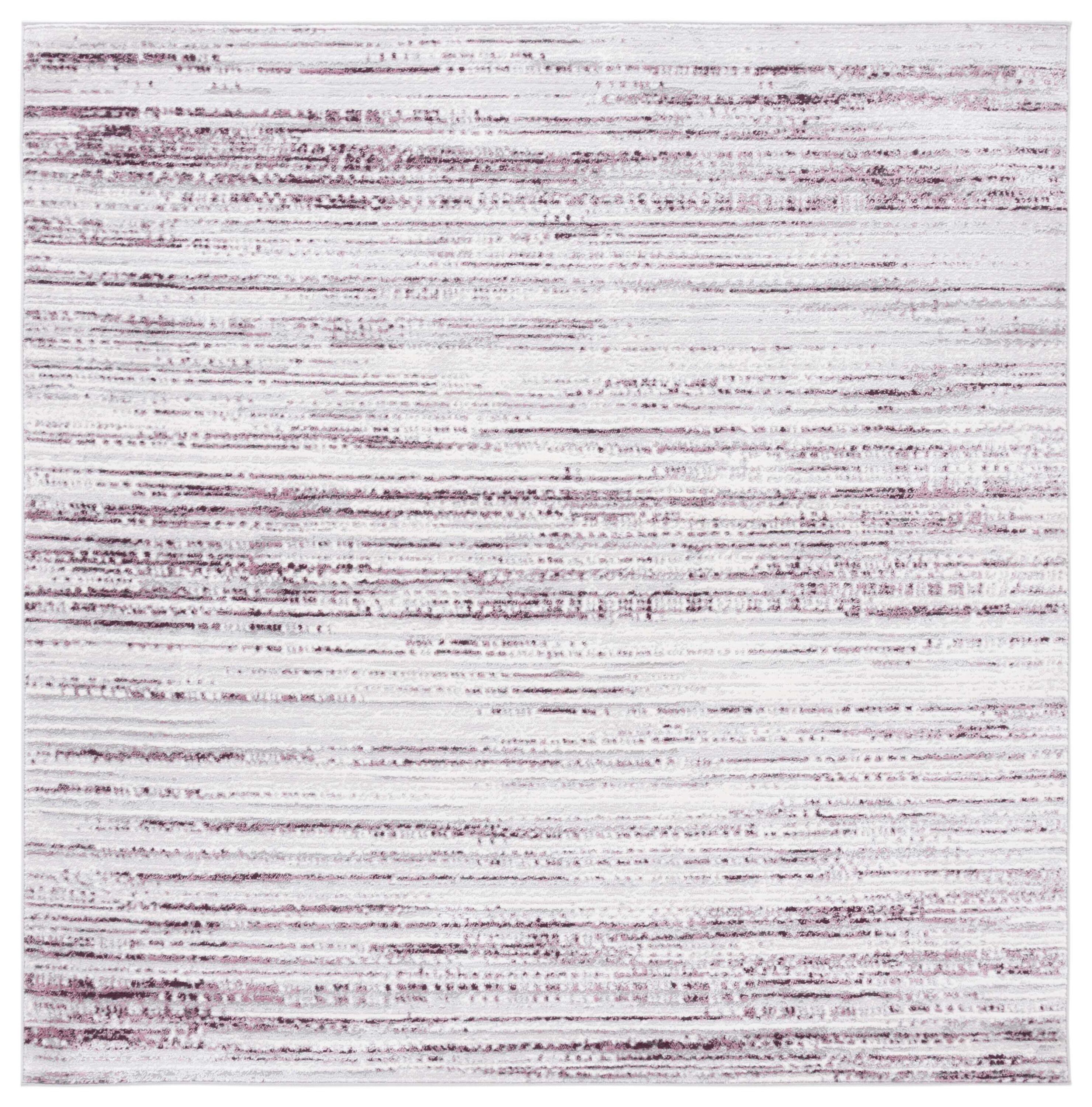 Vogue 160V Purple/Ivory 7 X 7 Area Rug
