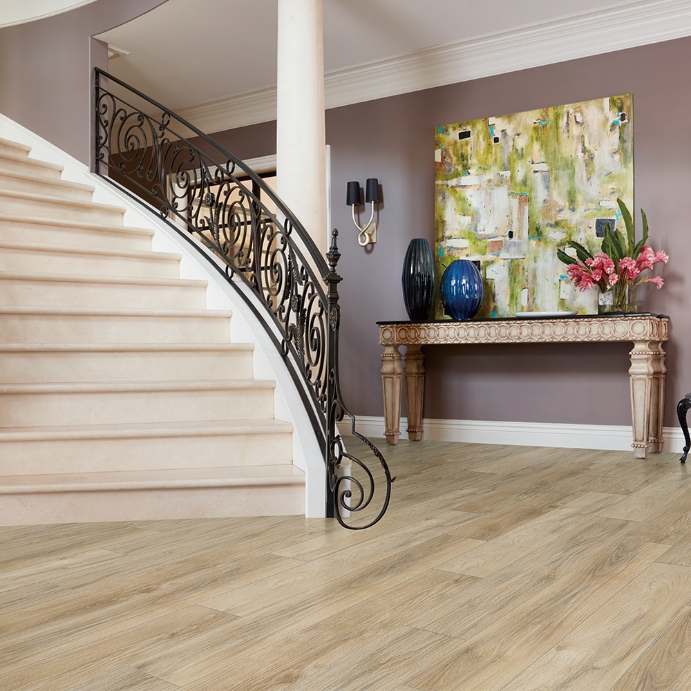 Villa Barcelona Rigid Core Tenerife 20-mil x 7-3/32-in W x 60-in L  Waterproof Interlocking Luxury Vinyl Plank Flooring in the Vinyl Plank  department at