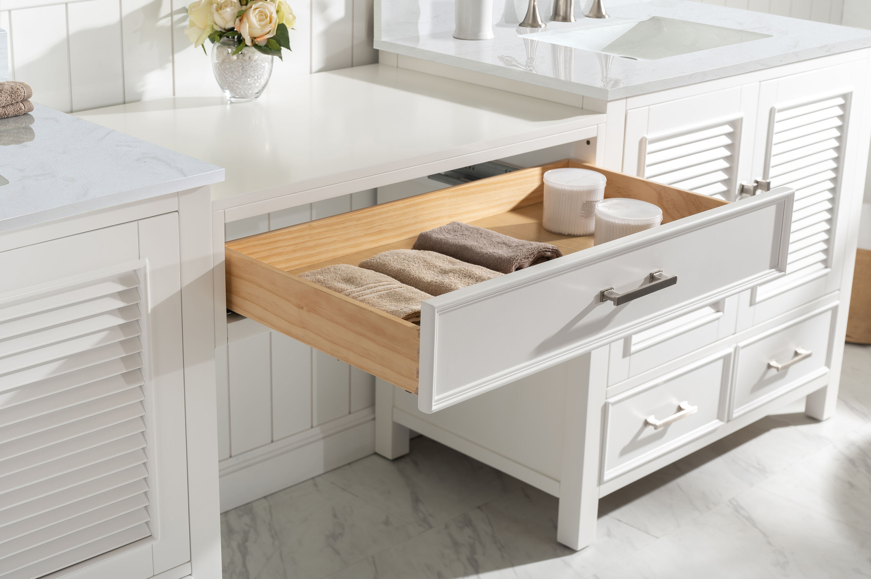 Design Element ES-102MC-WT Bath-Vanity-Combo - View #9