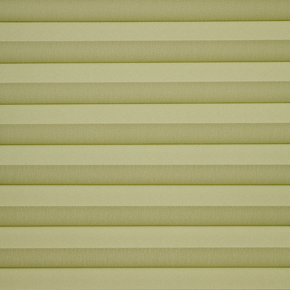 LEVOLOR 1830208 Designer Textures Fresh Green Light filtering Polycotton 9/16-in Single Cellular shade swatch