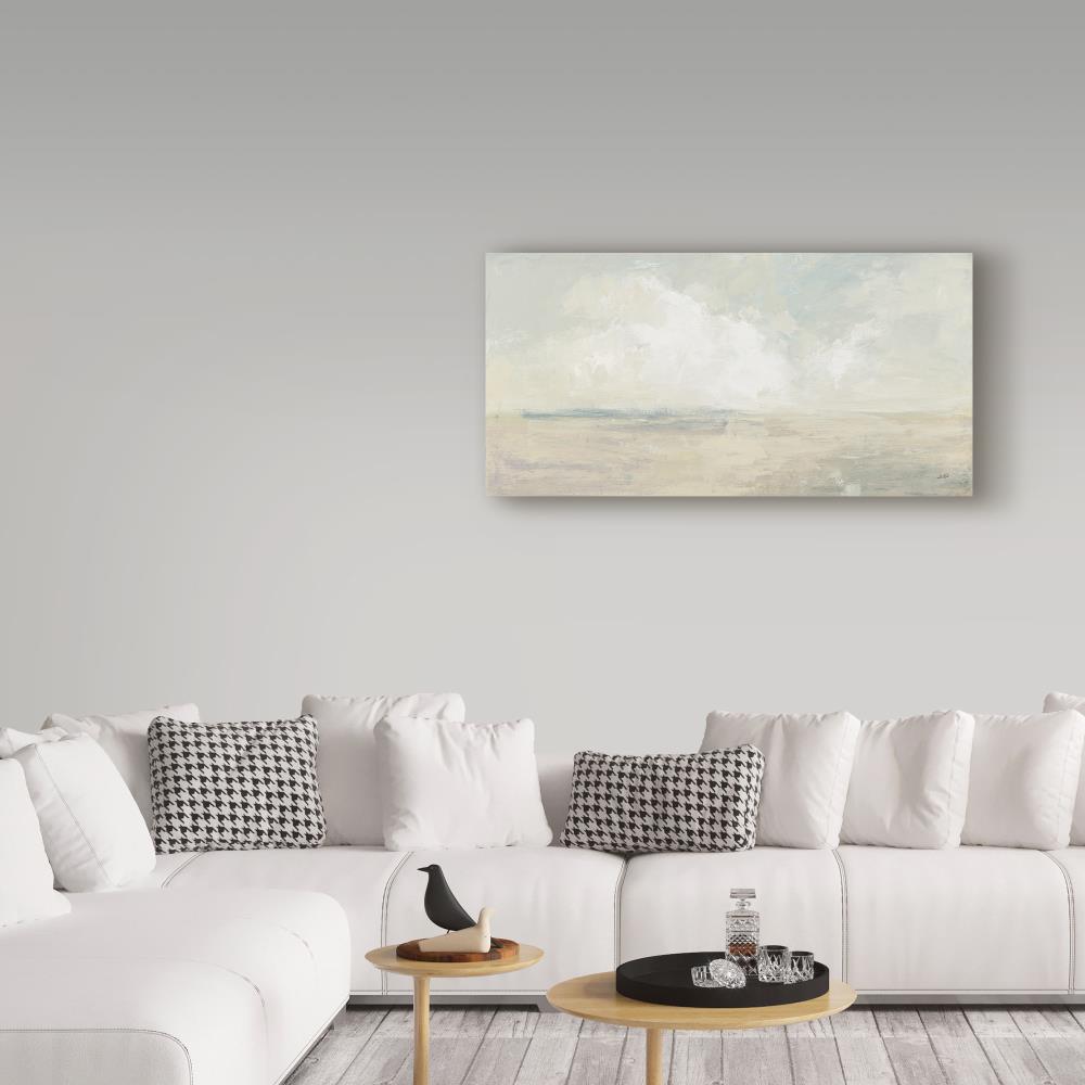 Trademark Fine Art WAP04208-C2447GG Julia Purinton "Sky And Sand" 24x47 Canvas Art Julia Purinton Multicolor 24-Inches H x 47-Inches W Landscape Canvas Print
