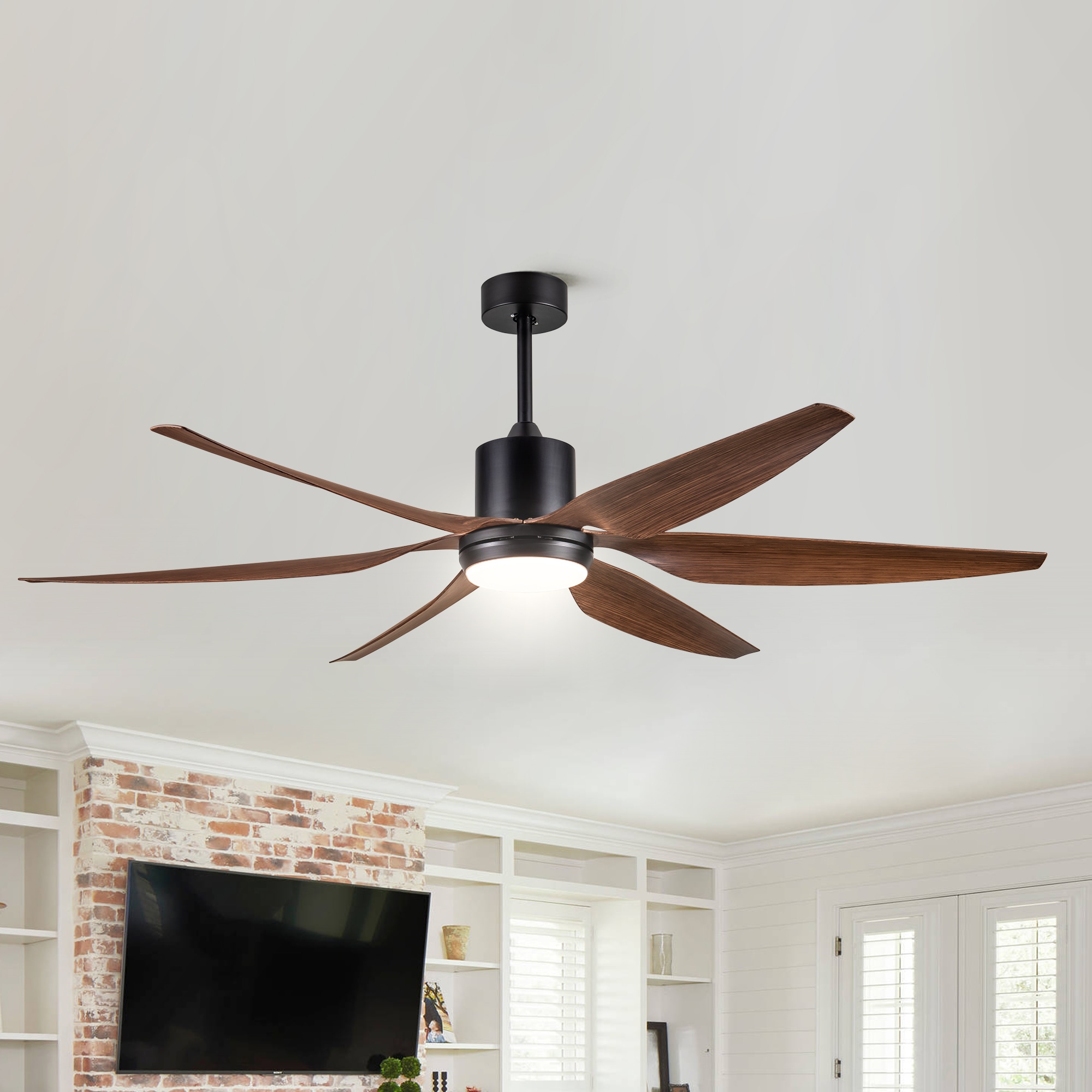 WELLFOR GYH52-1044-5WH Ceiling-Fans - View #3