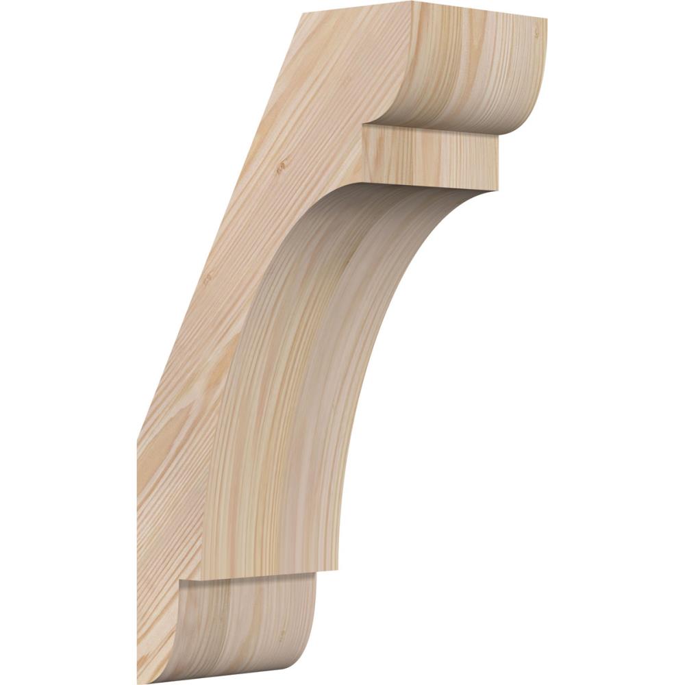 Ekena Millwork BRC06X10X18OLY00SDF 5-1/2-in x 10-in x 18-in Douglas Fir Unfinished Wood Olympic Smooth Knee Brace