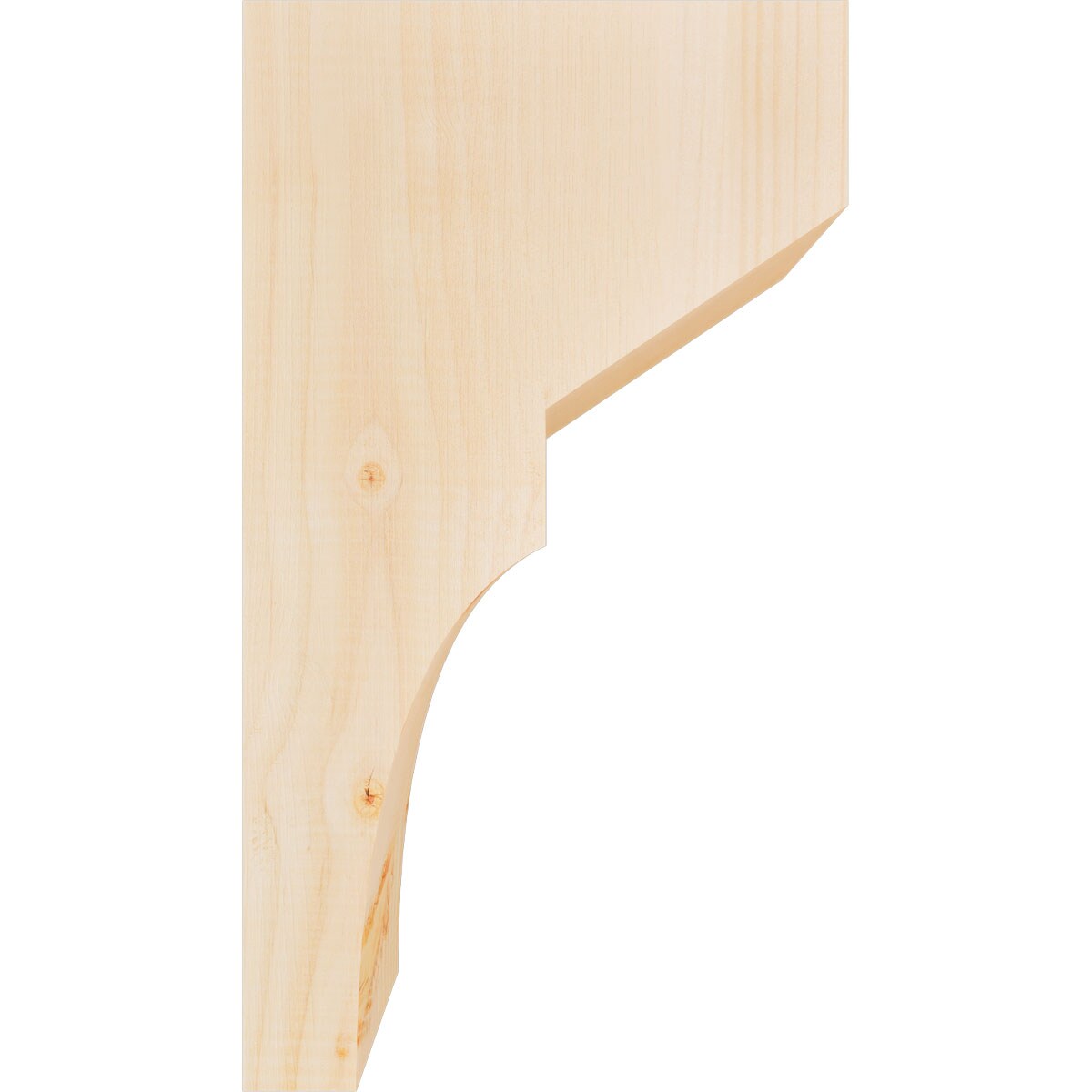 Ekena Millwork COR06X10X18MON00SDF corbels - View #3