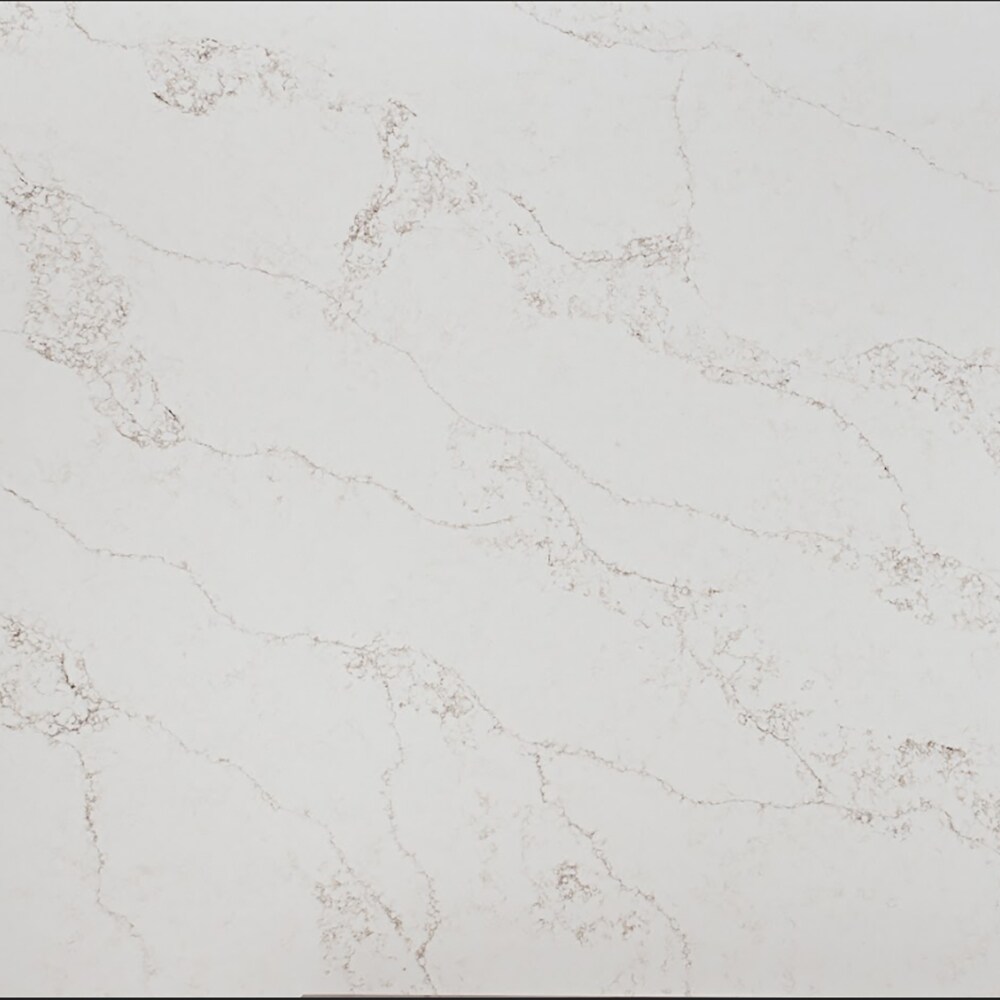 Caesarstone Caesarstone Golden Sky Quartz White Kitchen Countertop ...