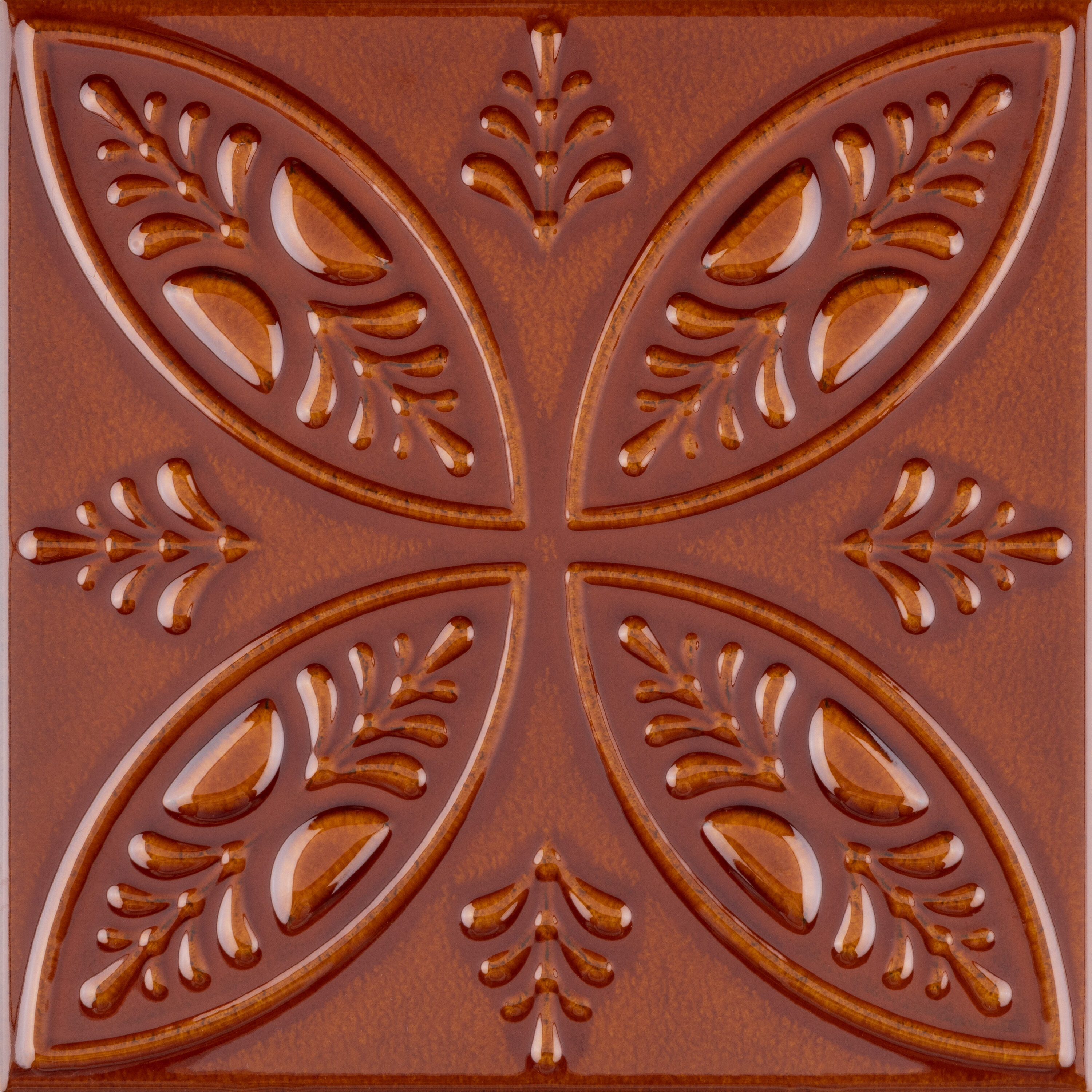 Affinity Tile WAI8TRAM Trend Ambar 8-in x 8-in Glossy Ceramic Patterned Wall Tile (9.24-sq. ft/ Carton)