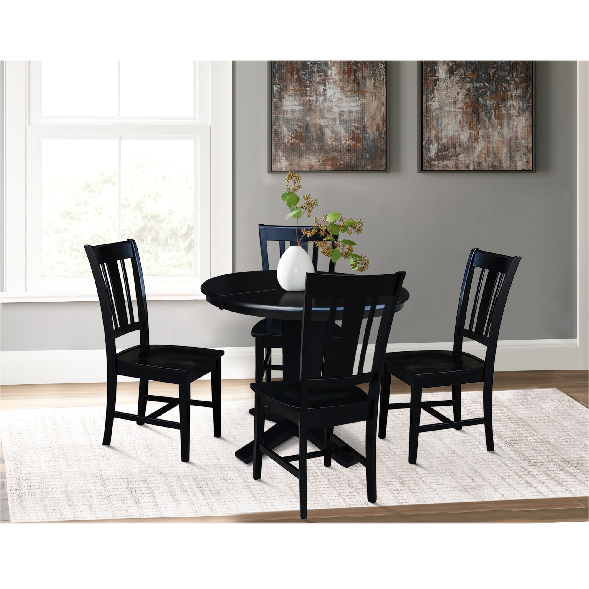 International Concepts K46-36RXT-23B-C10-4 Dining-Sets - View #3