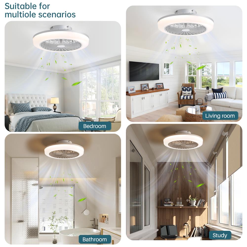 Sofucor LW-W18K005-WH Ceiling-Fans - View #5