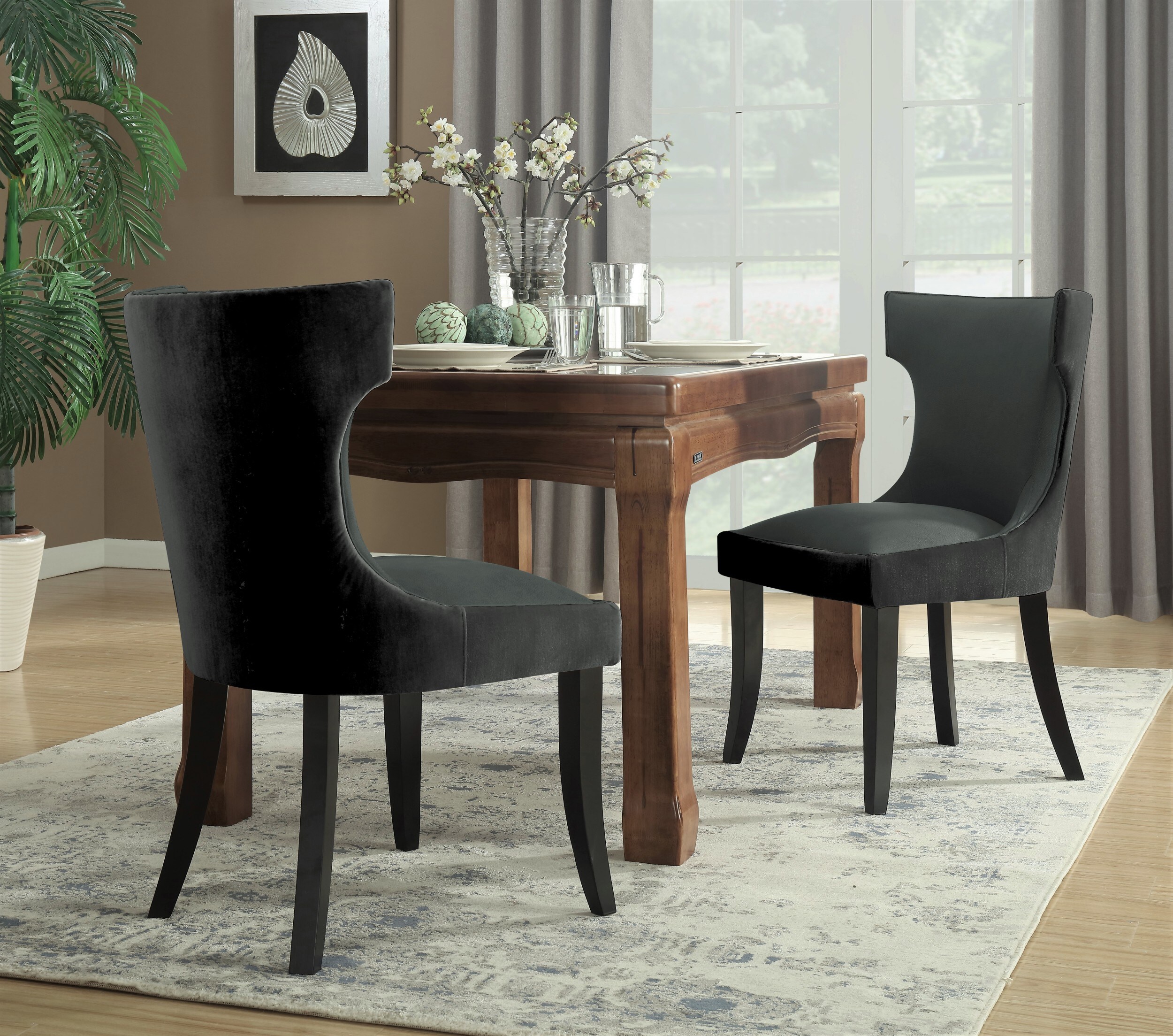 Chic Home Design FDC2716-LW Dining-Chairs - View #2