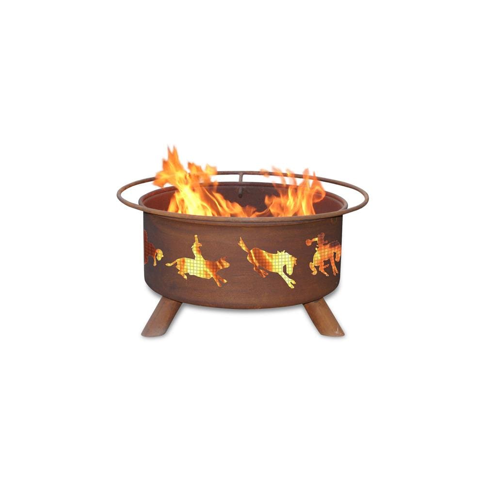 Patina Products Patina Products F104 3-ft-ft Natural Rust Western Fire ...