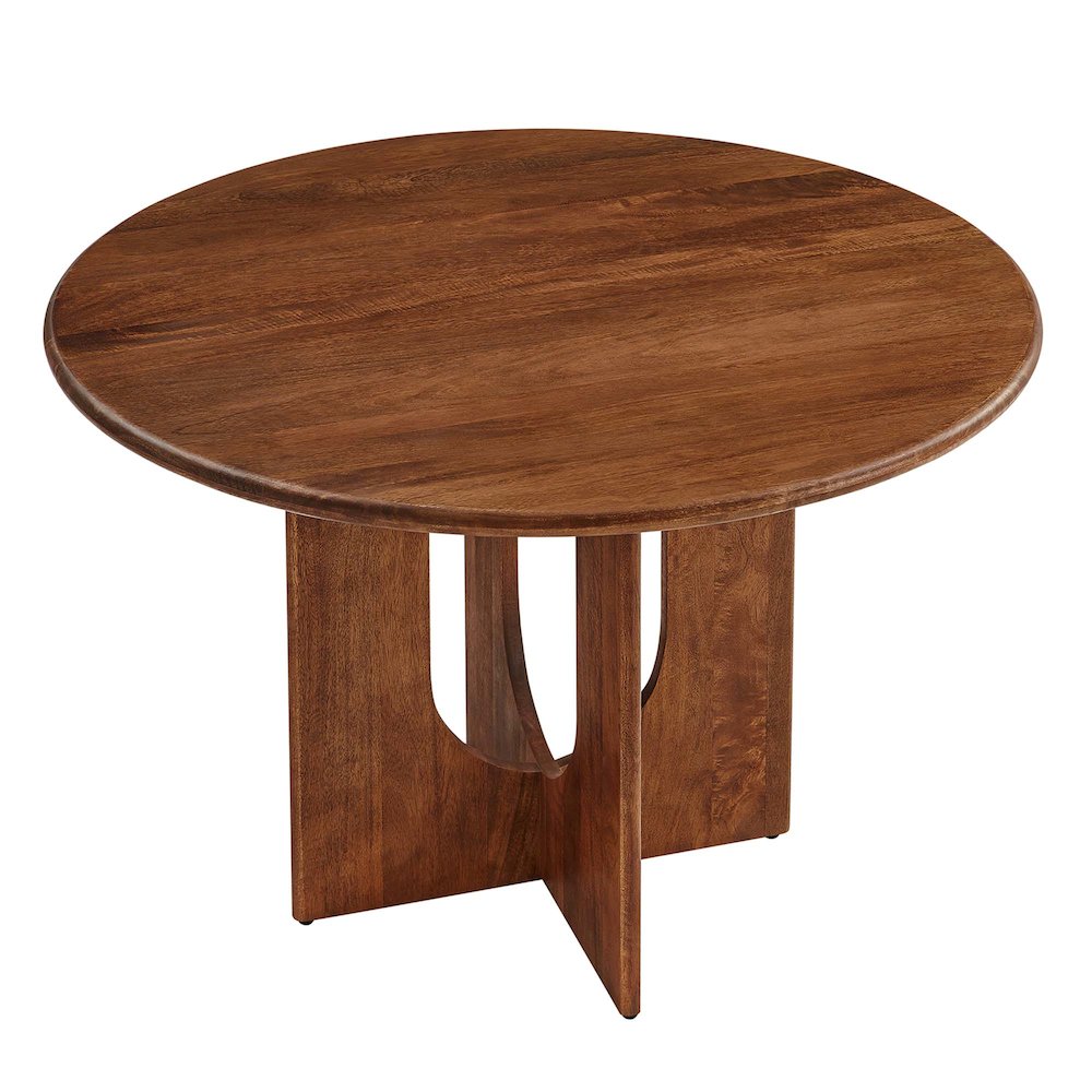 Modway BG3511863 Rivian Round 48 Wood Dining Table