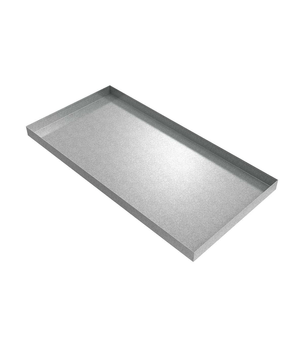 American Built Pro Galvanized Steel Water Heater Drain Pan with PVC in ...