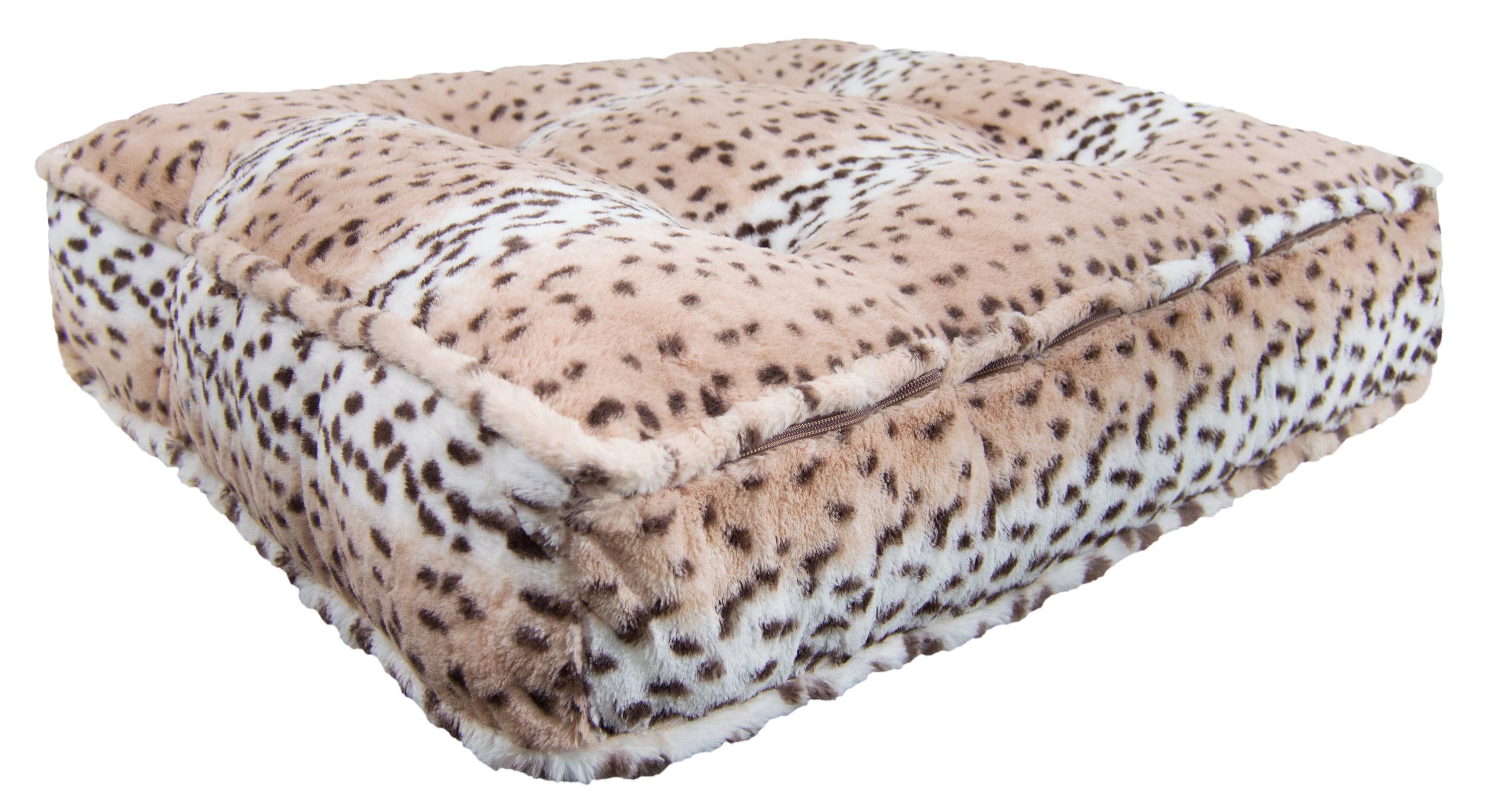 Bessie and Barnie RECT-ASL-XL Rectangular Gray Polyester Pillow Dog/Cat Bed ( Extra Large)