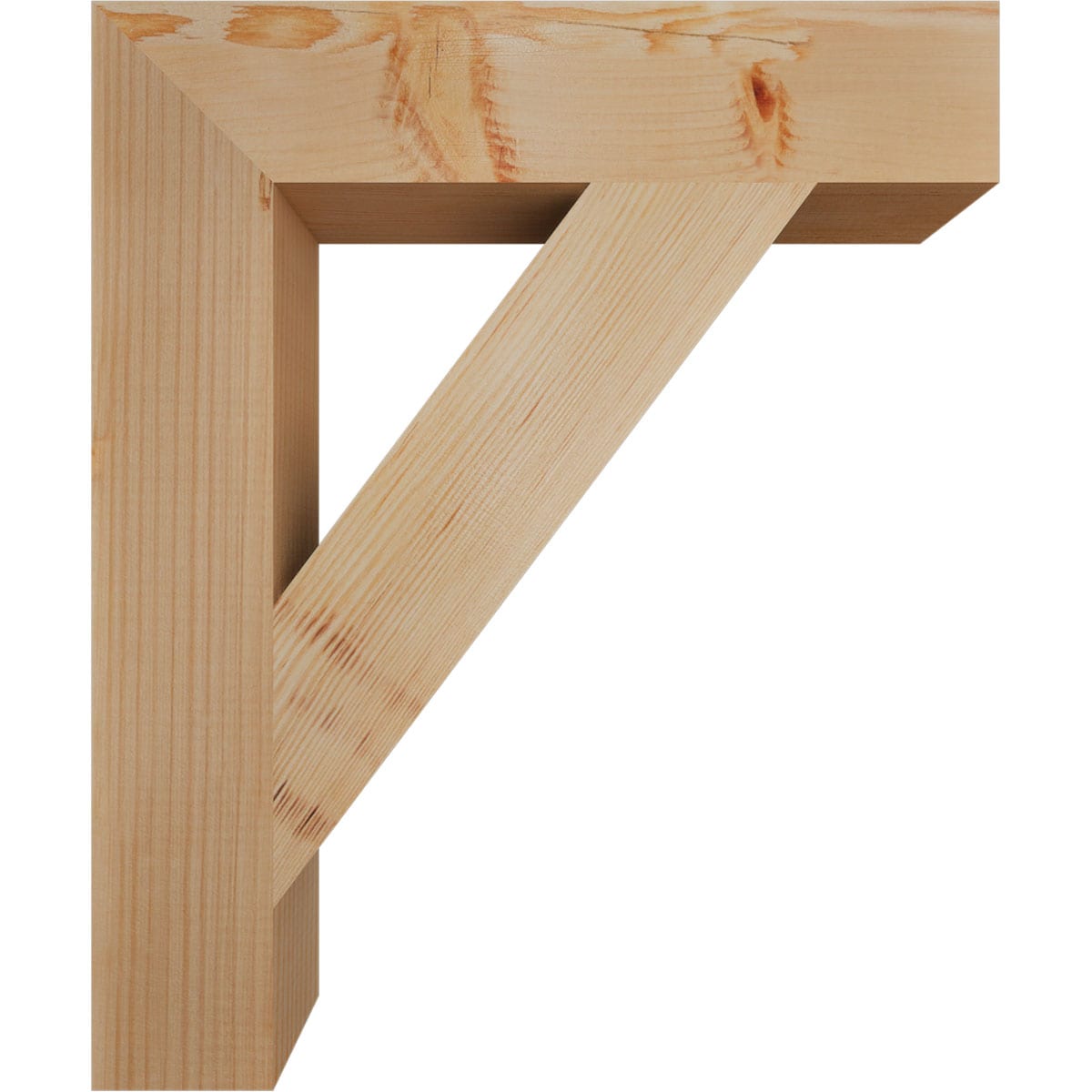 Ekena Millwork BKT04X20X24TRA05SDF Exterior-Brackets-Braces - View #3
