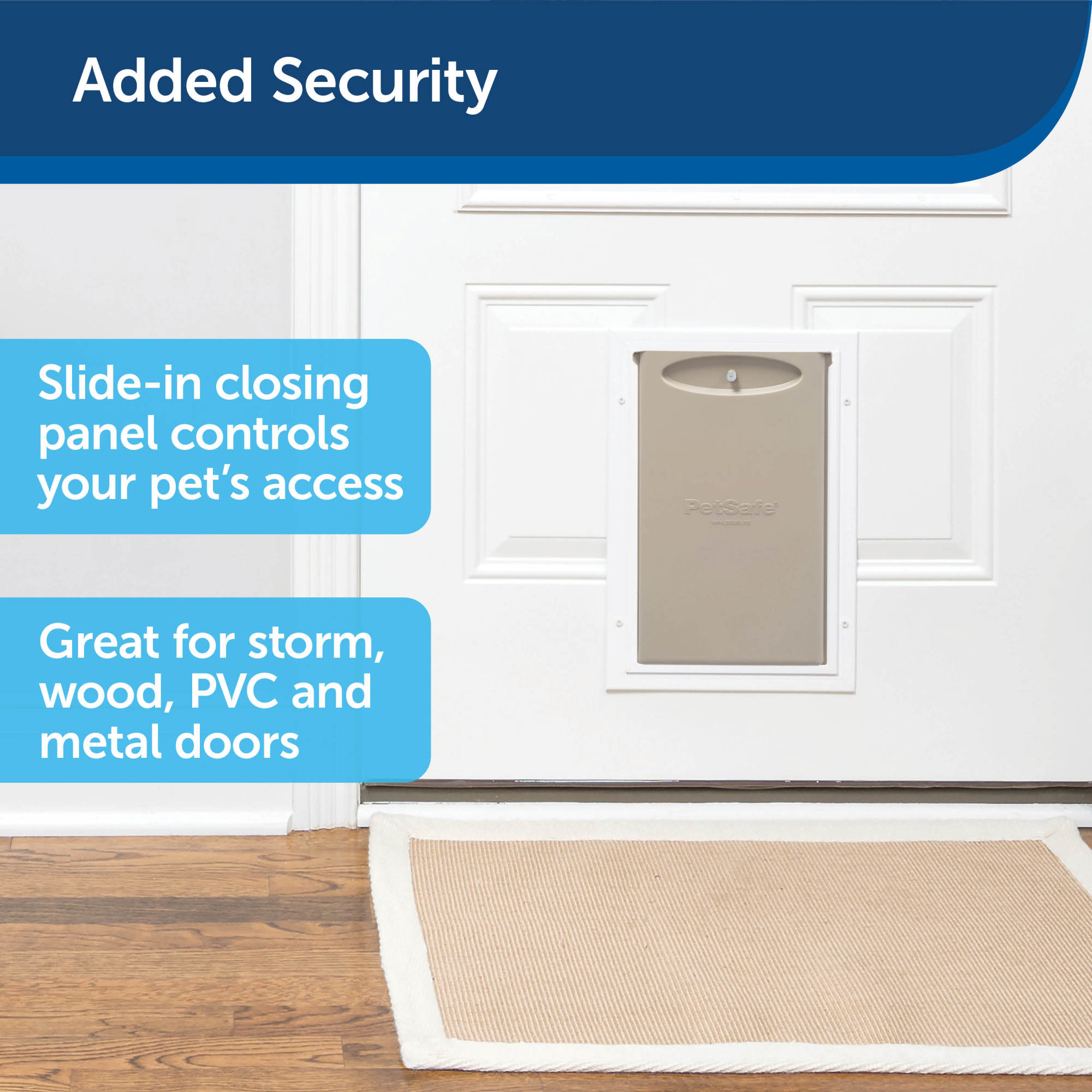 Petsafe dog door closing fashion panel