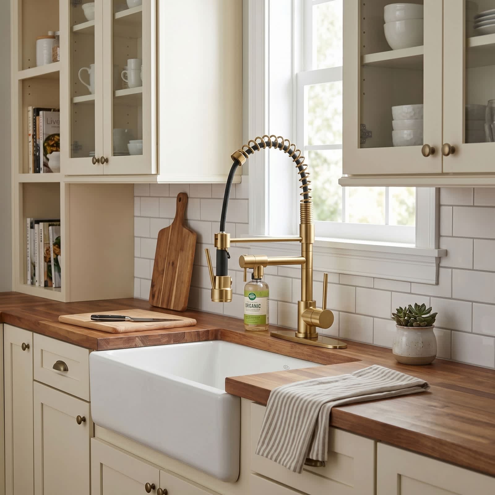 ALEASHA AL-1A60G Kitchen-Faucets - View #2