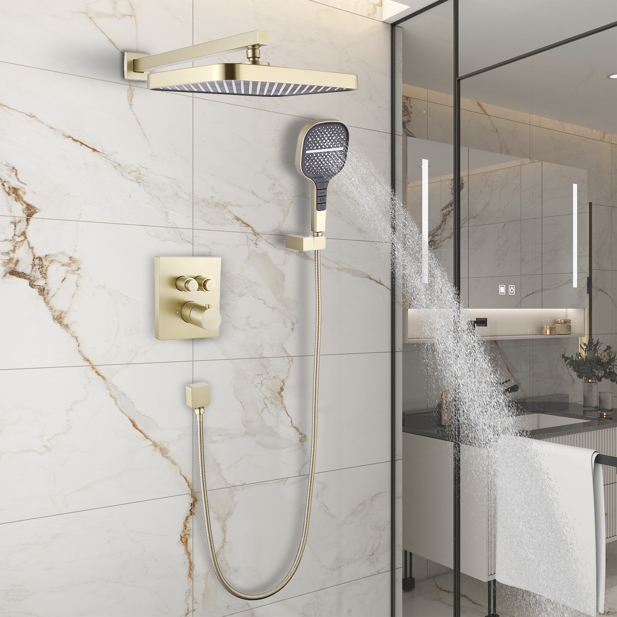 Mondawe MD-RB1234 Showerhead-Bar-Panels - View #7