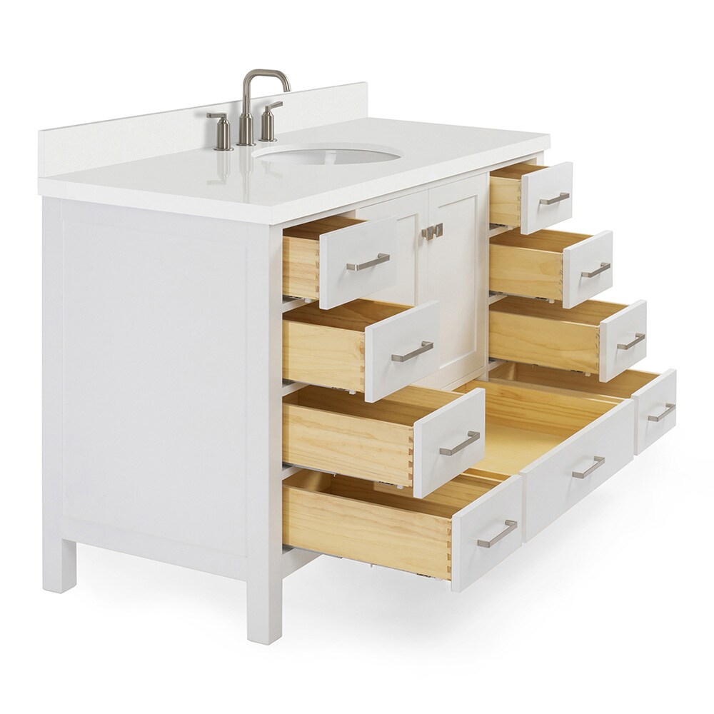 ARIEL A055SWQOVOWHT Bath-Vanity-Combo - View #4
