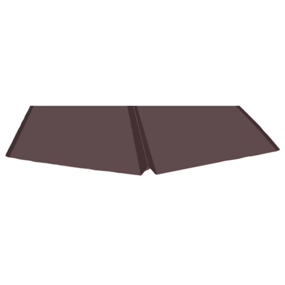 Amerimax 5712019120 W Valley 20.0-Inches x 120.0-Inches Brown Galvanized steel Step Flashing