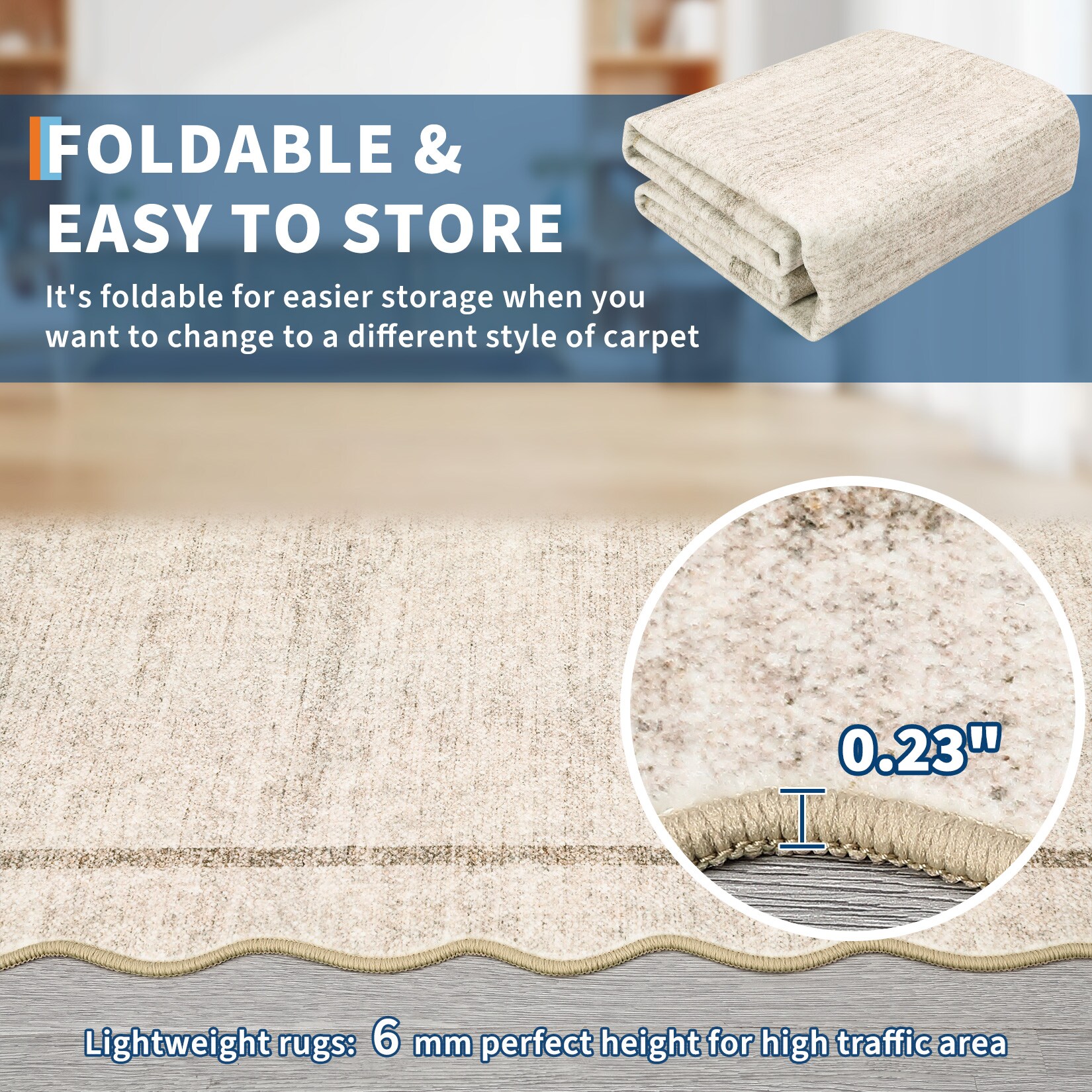 Qeetex SUNNY-PHK-34X4S5DR rugs - View #9