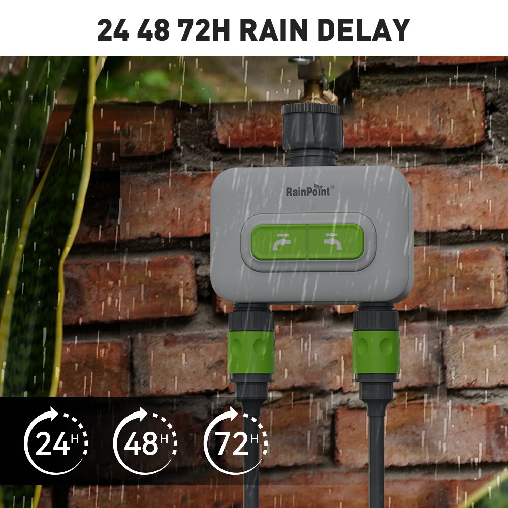 RainPoint HTV213FRF+HWG023WRF Irrigation-Timers - View #6