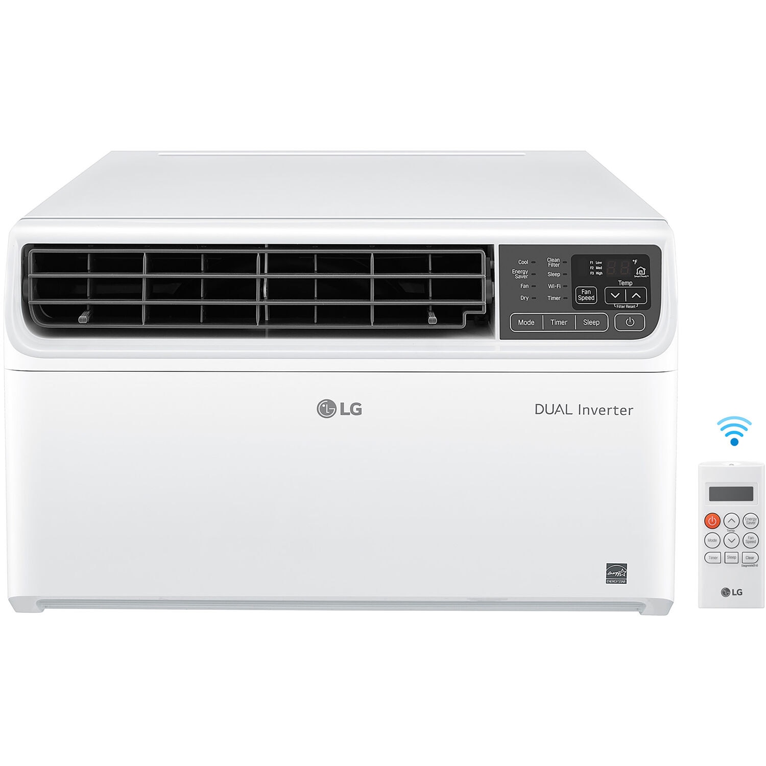 LG LW2422IVSM Extra Large Room Window Air Conditioner , Remote Included ( 230-Volt , 23500-BTU )