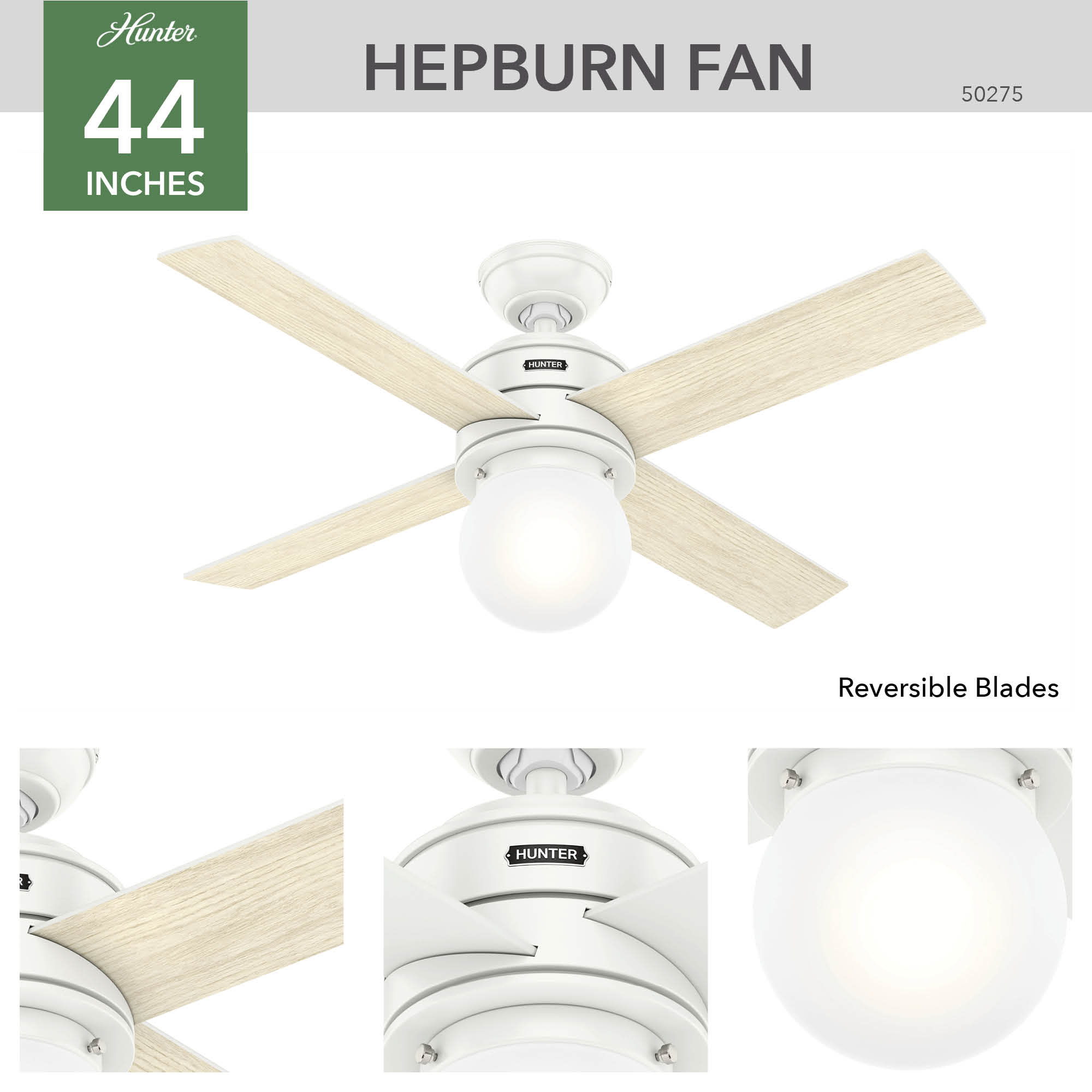 Hunter 50275 Ceiling-Fans - View #3