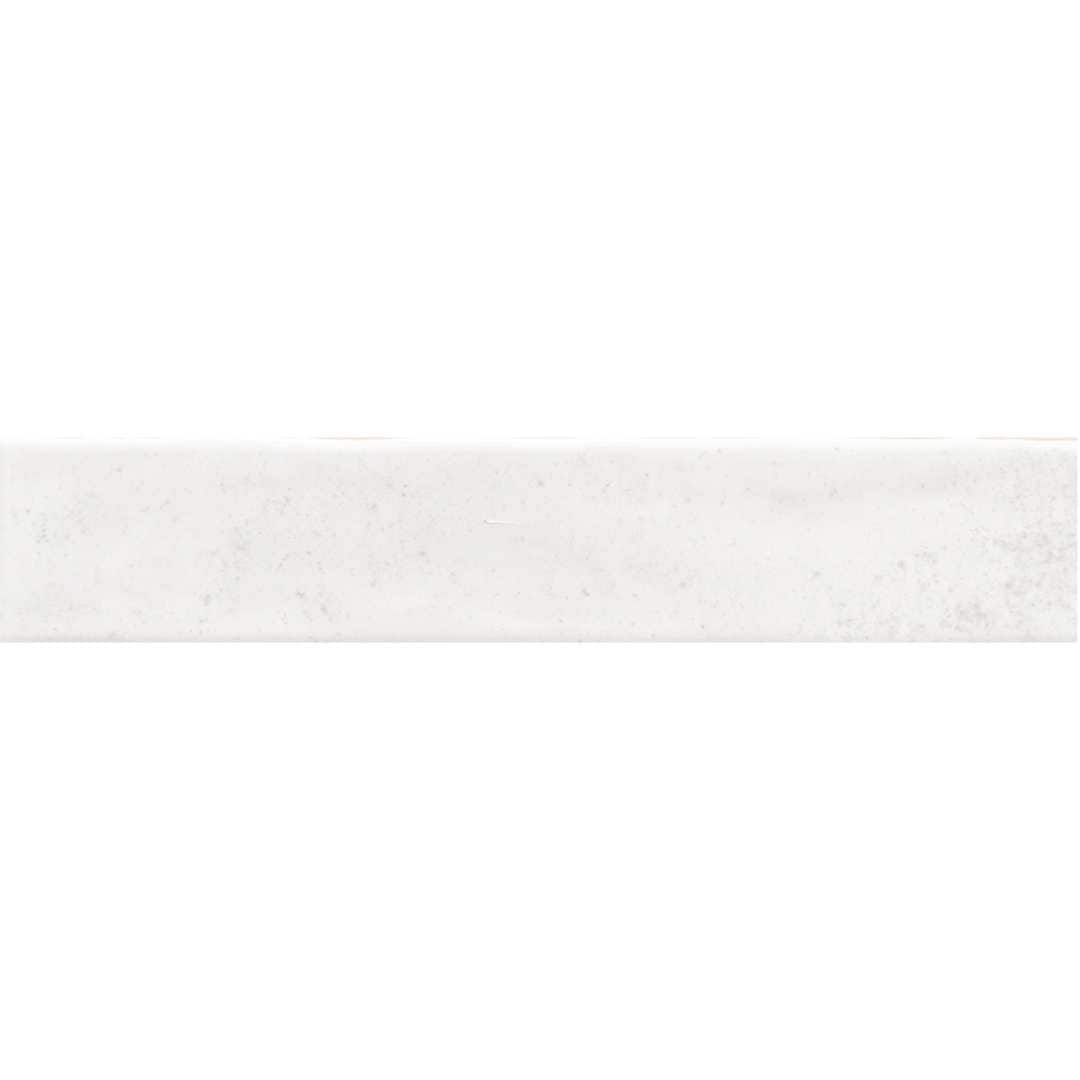 Ibiza 2" x 10" White Glossy Ceramic Subway Tile