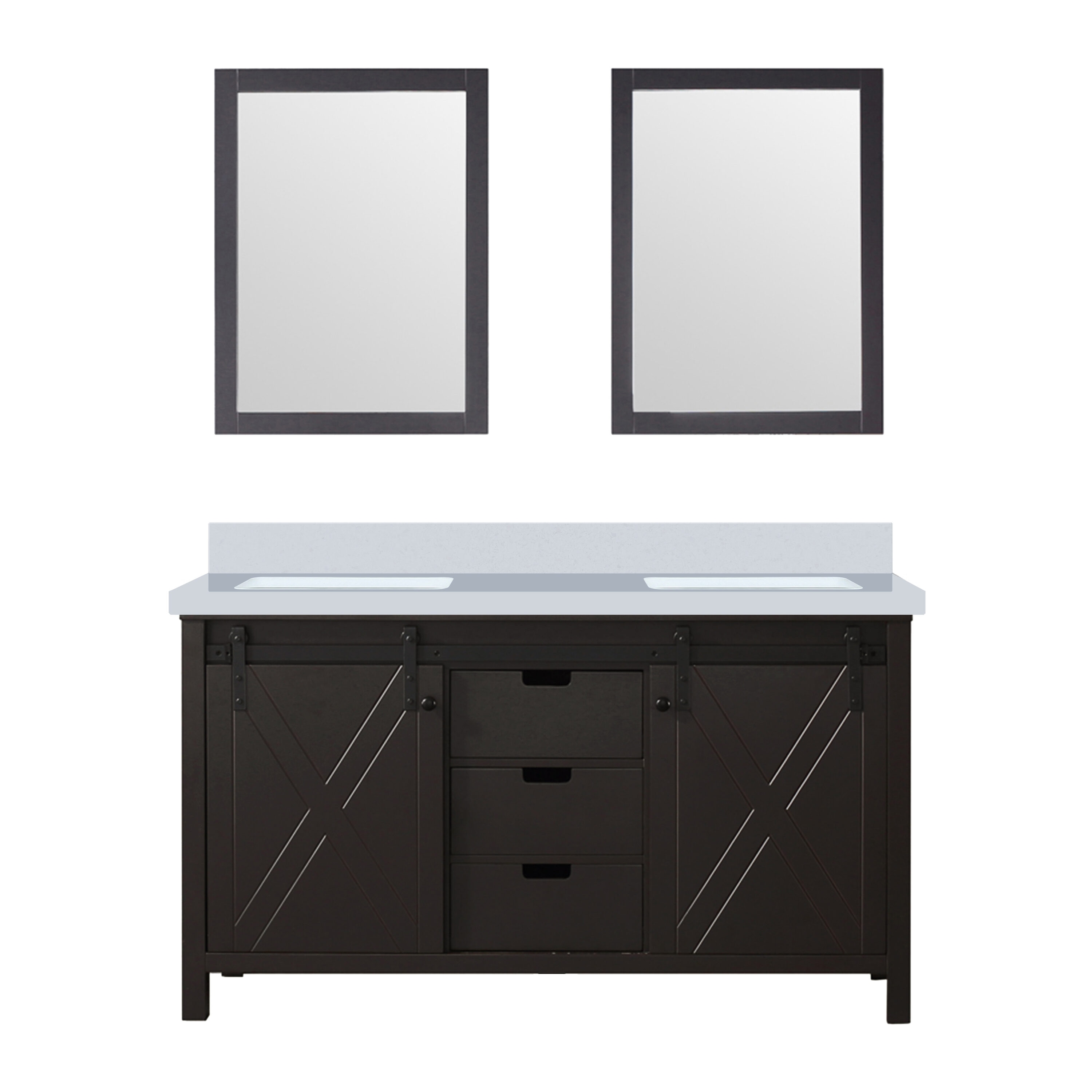 Lexora LM342260DCCSM24 Bath-Vanity-Combo - View #2