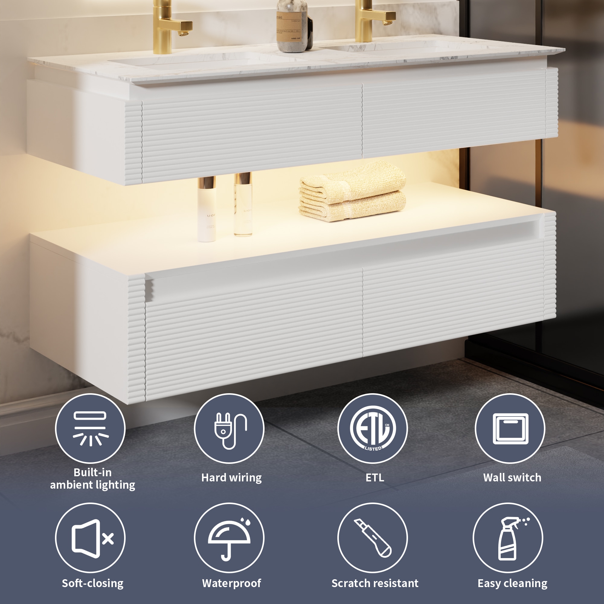 ExBrite SC4820V14DWH Bath-Vanity-Combo - View #5