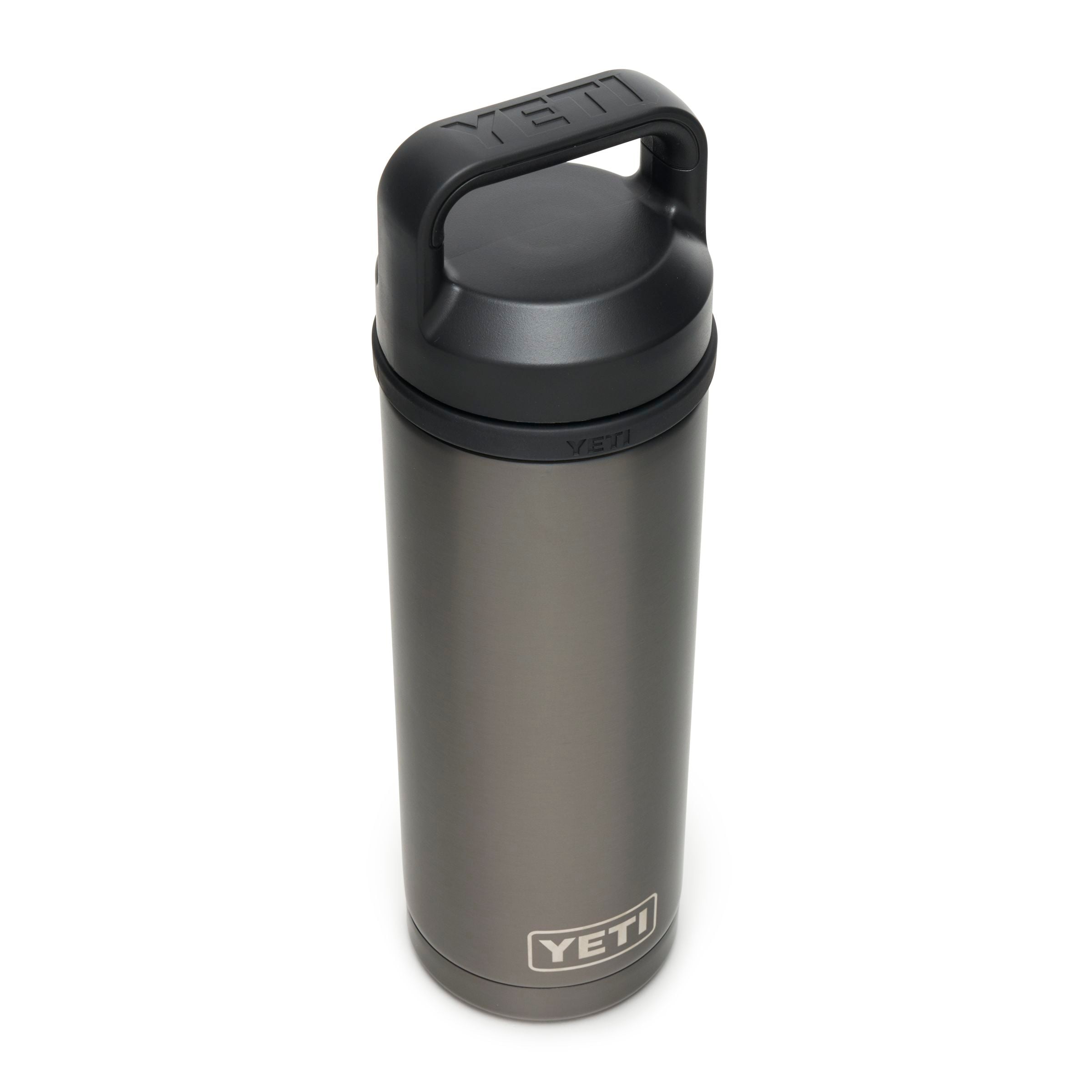 Yeti Rambler 18 Oz. Silver Stainless Steel Insulated Vacuum Bottle