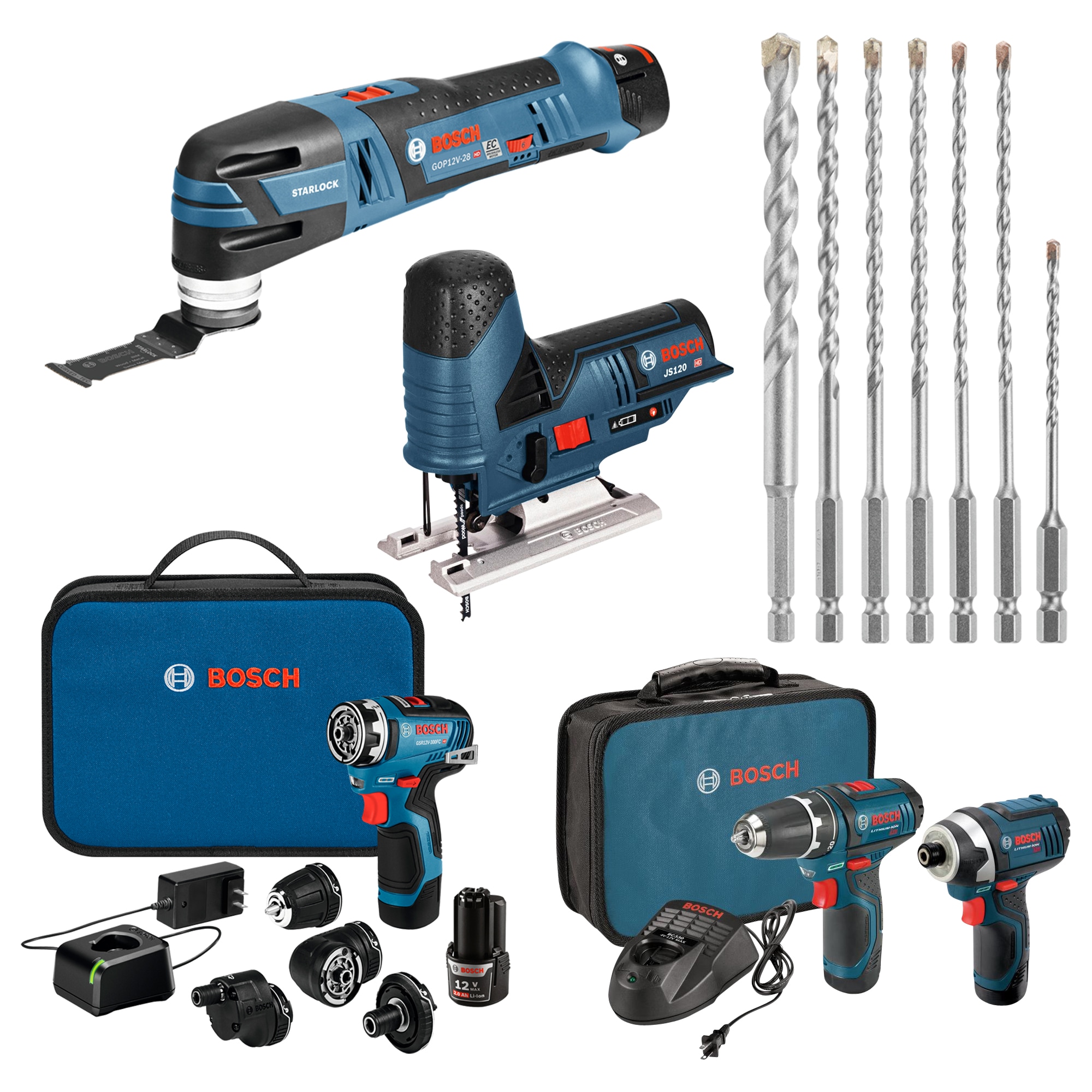 Bosch 12V Max Cordless Tool Collection