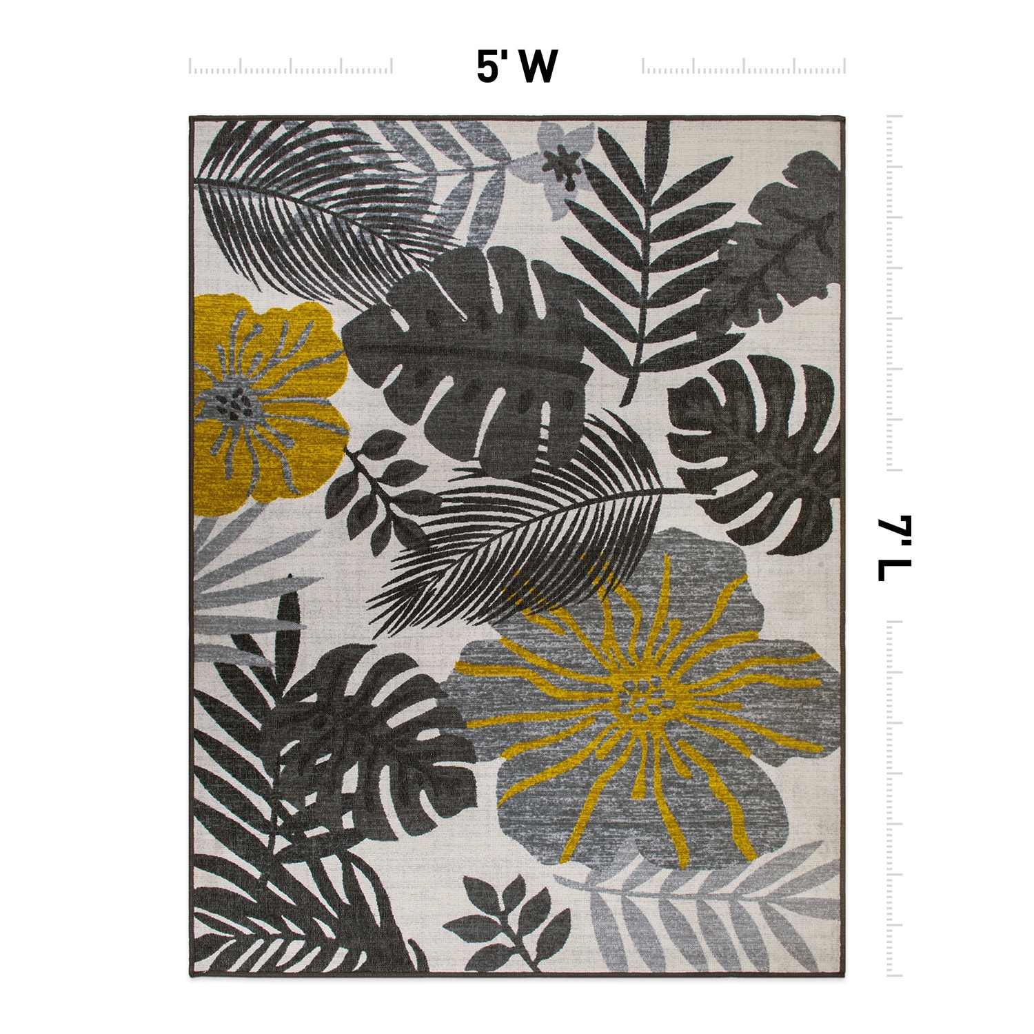 World Rug Gallery 9018GRAY5X7 rugs - View #4
