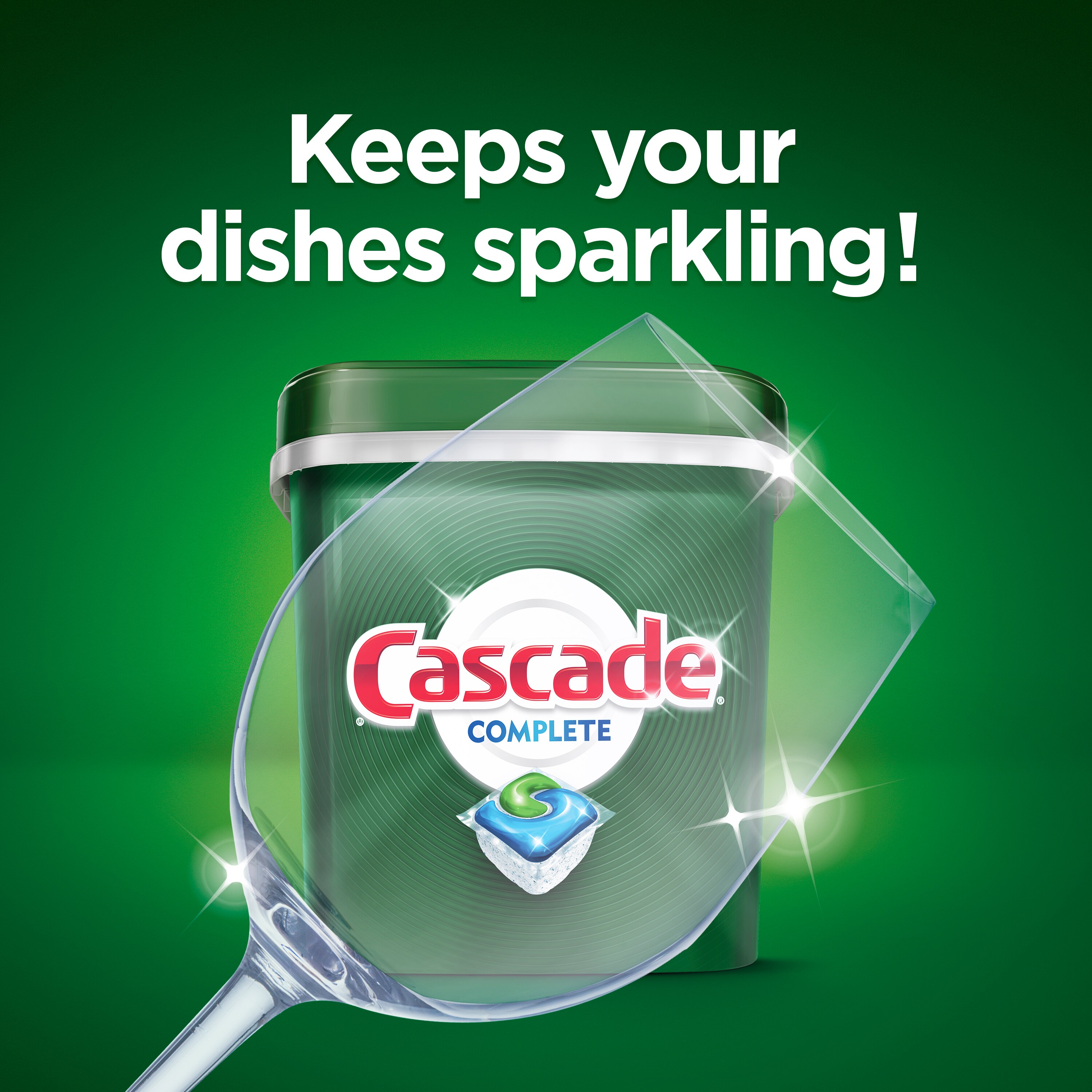 Cascade Dishwasher Detergent, Fresh Scent, ActionPacs 43 ea, Pods