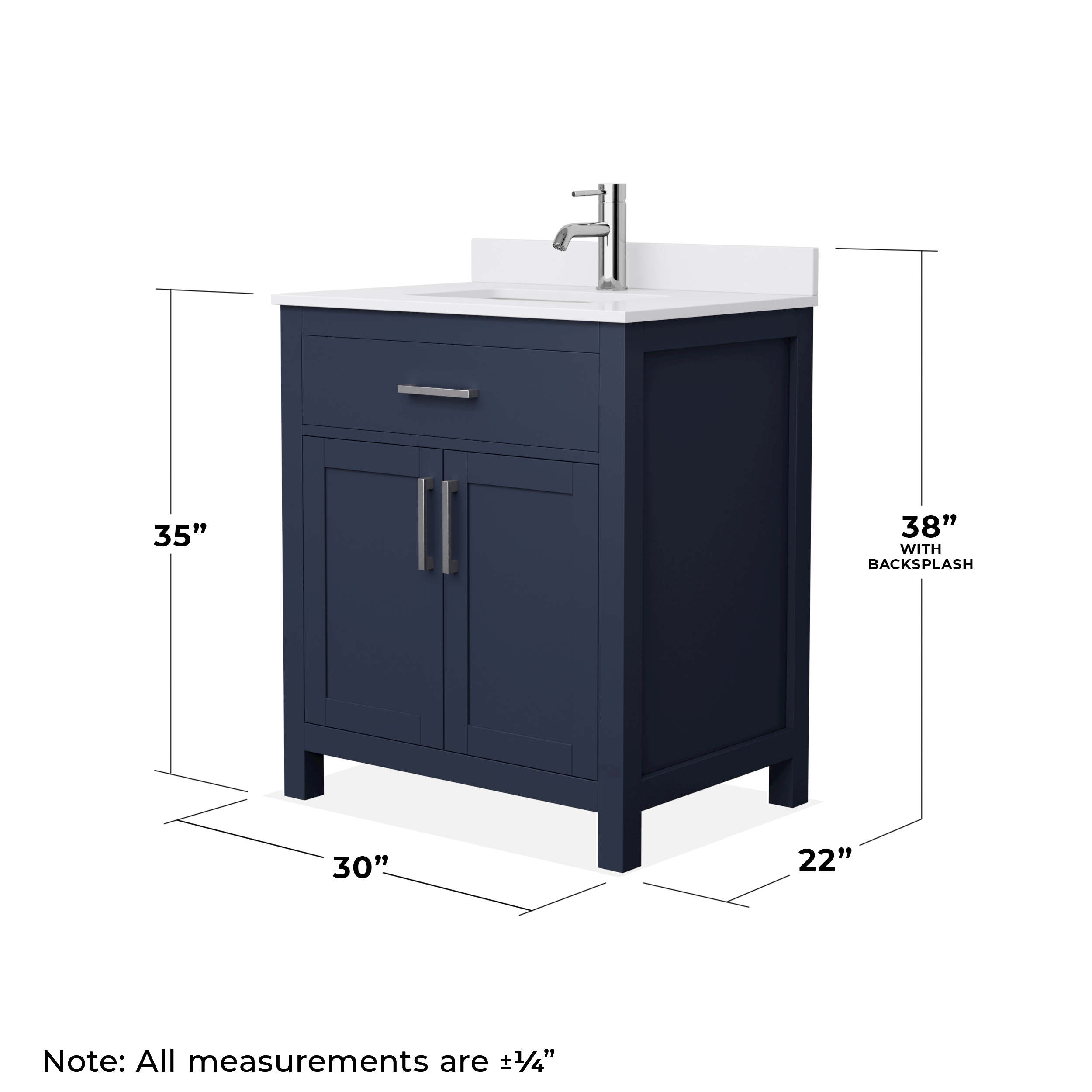 Wyndham Collection WCG242430SBNWCUNSMXX Bath-Vanity-Combo - View #5