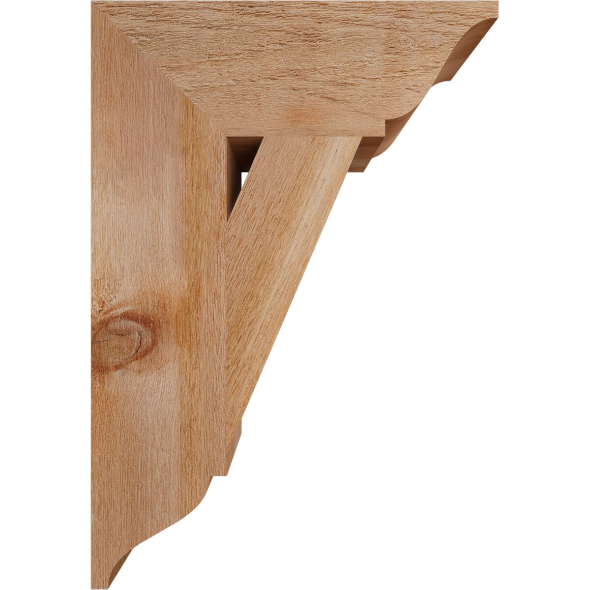 Ekena Millwork BKT06X18X26TRA01RWR corbels - View #3