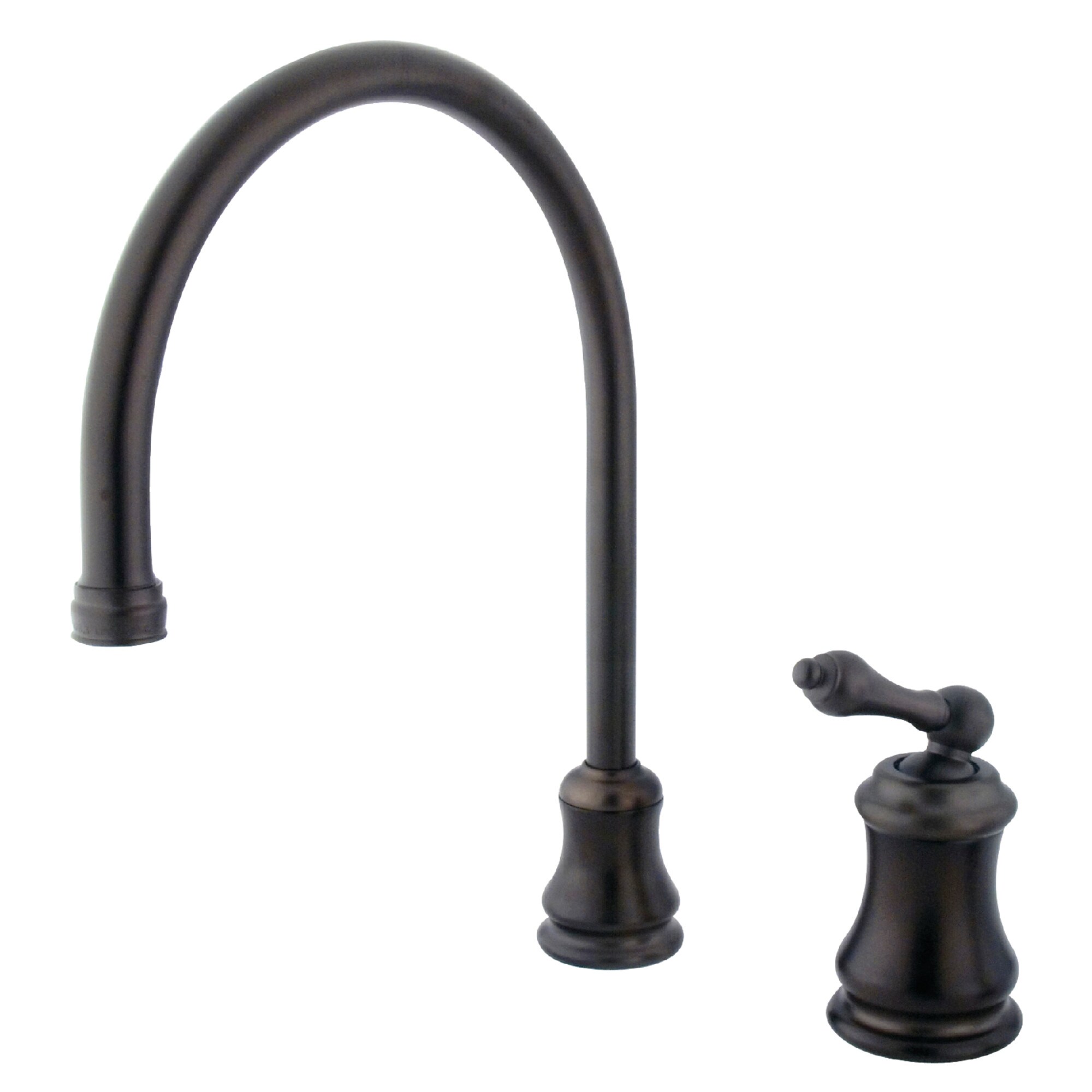 Elements of Design ES3815ALLS Chicago Oil-rubbed bronze Single Handle Deck-mount Kitchen Faucet