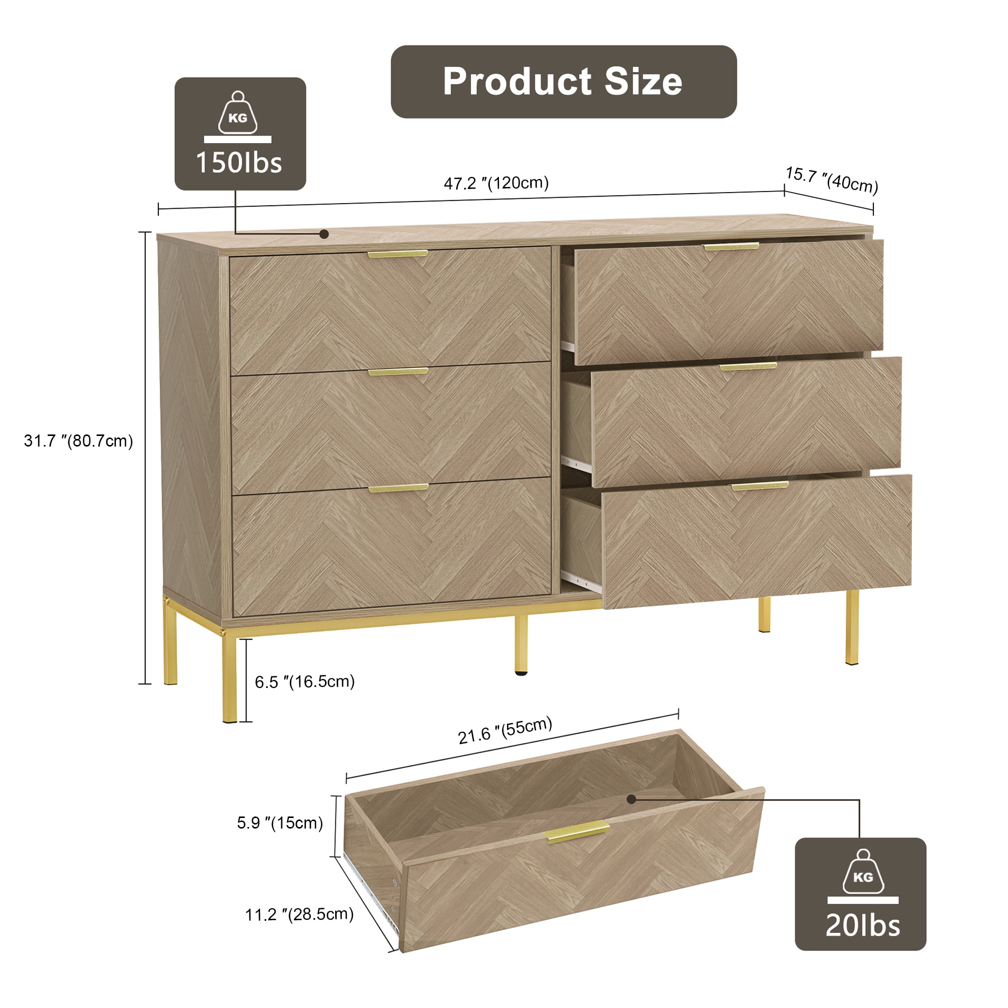 Delarpo H0098 dressers - View #6
