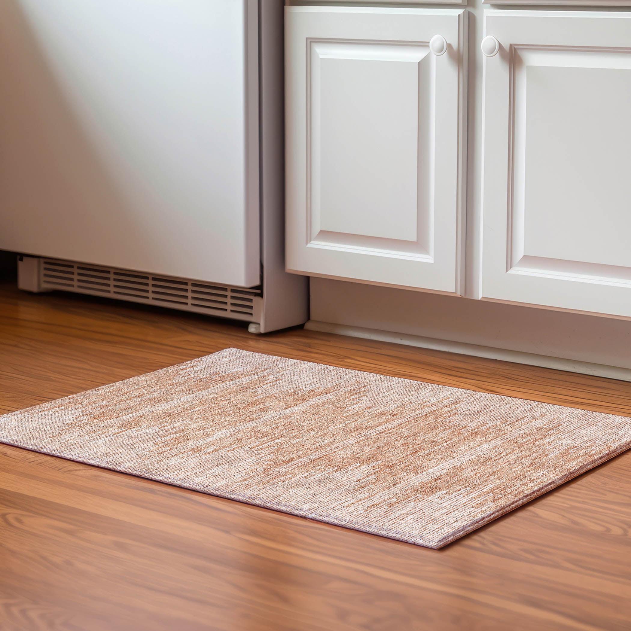 Addison Rugs AMF647SM20X30 Mayfield AMF647SM 2 x 3 (ft) Loomed Polyester Salmon Rectangular Indoor Geometric Machine washable Area rug