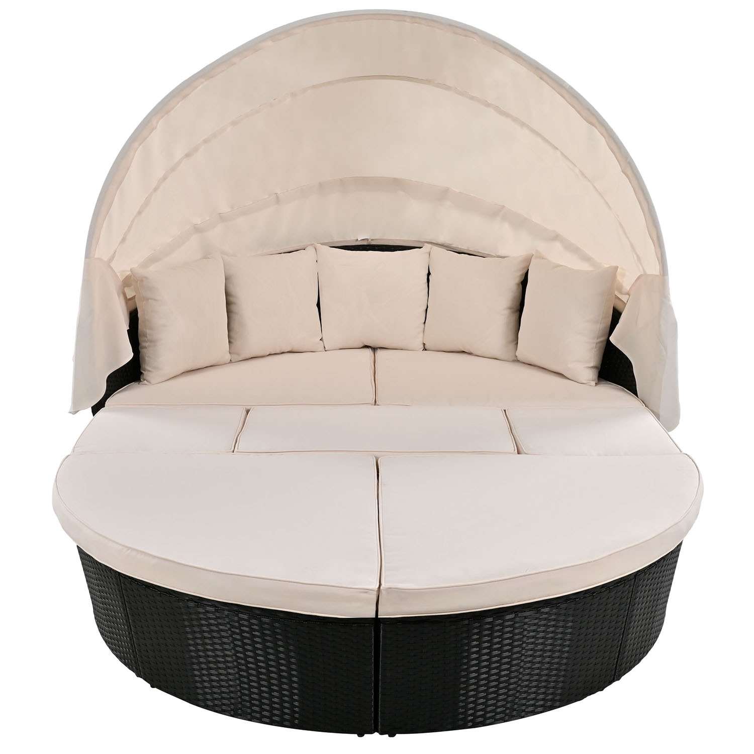 SINOFURN SYB060014GY Patio-Sofas-Daybeds - View #3