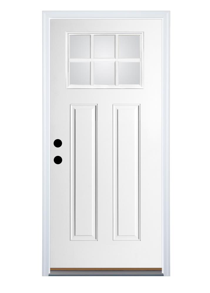 Therma-Tru Benchmark Doors Shaker 36-in X 80-in Fiberglass, 48% OFF