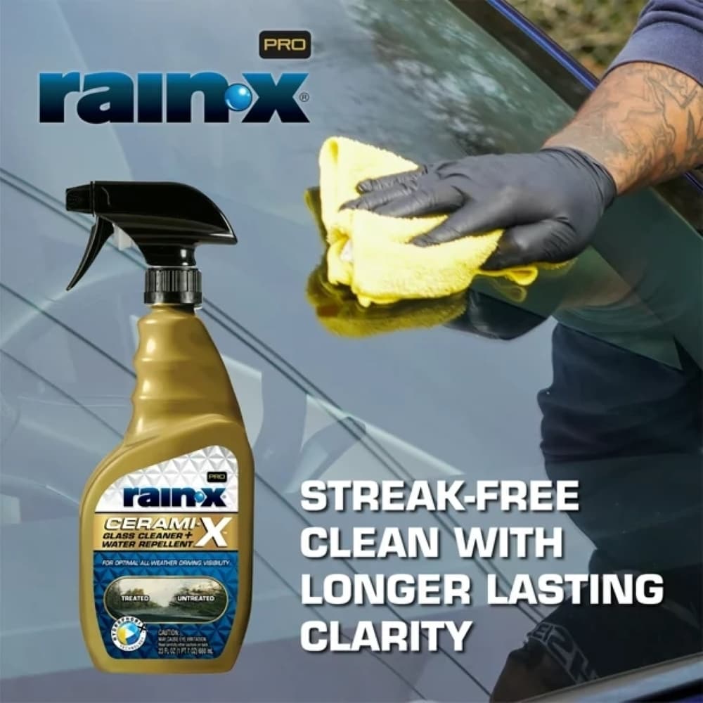 Rain-X® 5080233 Clear 2-in-1 Glass Cleaner + Rain Repellent - 18