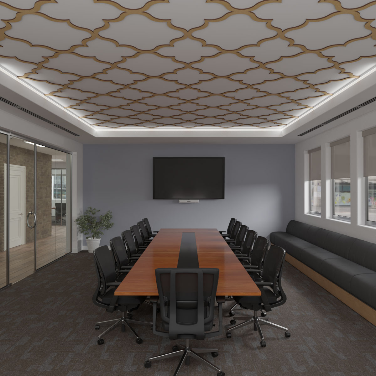 Ekena Millwork CELW33X33X0375MAYMF Wall-Panels - View #9