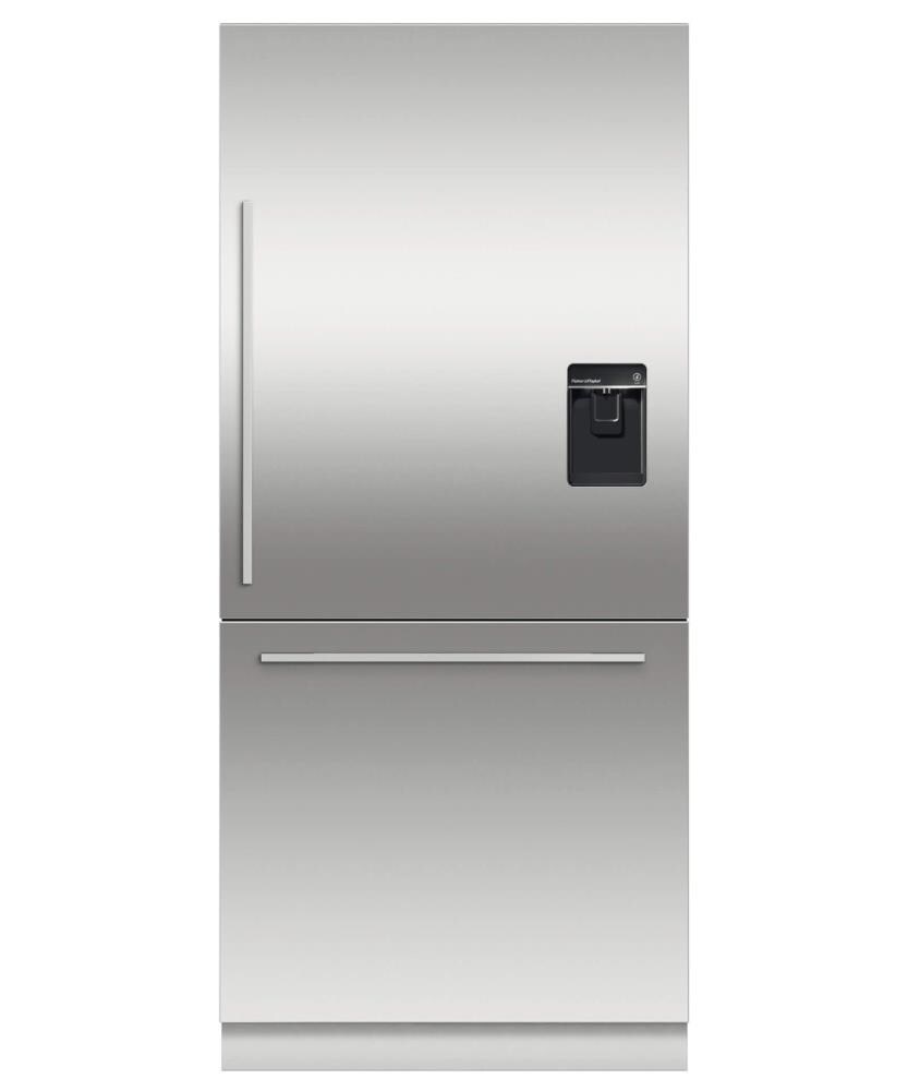 Fisher & Paykel RS36W80RU1 N ActiveSmart 16.8-cu ft Counter-depth Bottom-Freezer Refrigerator with Ice Maker (Custom Panel Ready) ENERGY STAR