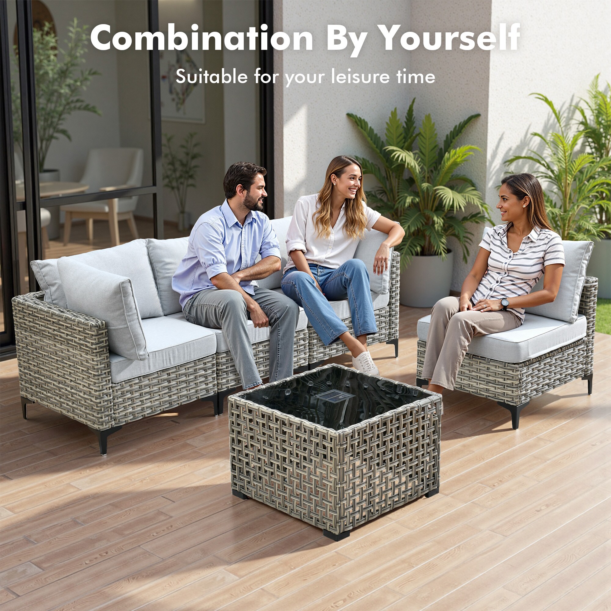 ALTRIGUS 6L-SKT407-AL Patio-Conversation-Sets - View #9