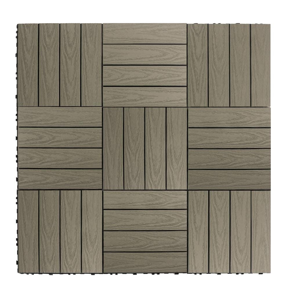 NewTechWood US-QD-ZX-ST Deck-Tiles - View #3