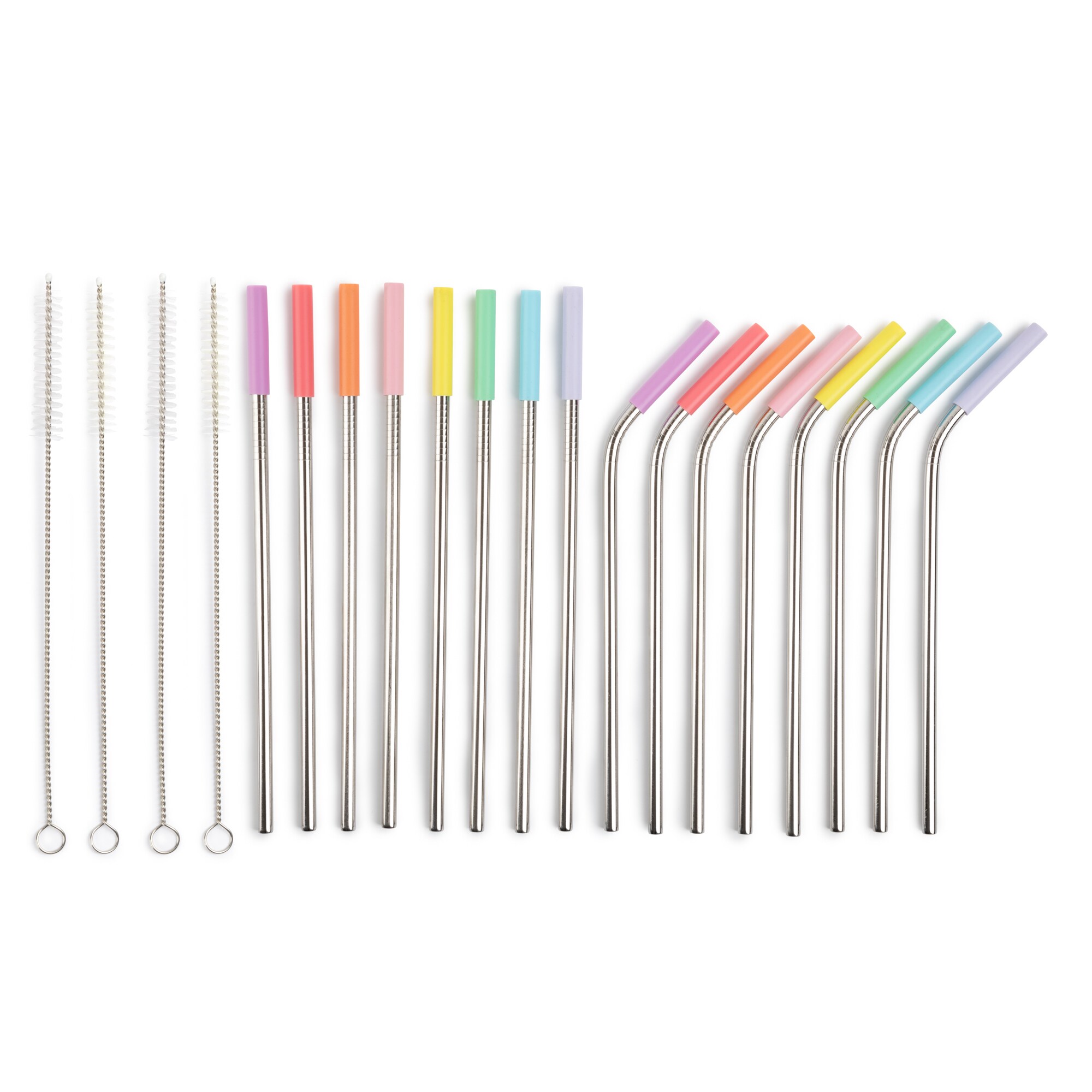 MANNA Reusable Straw Tips - Pack of 8