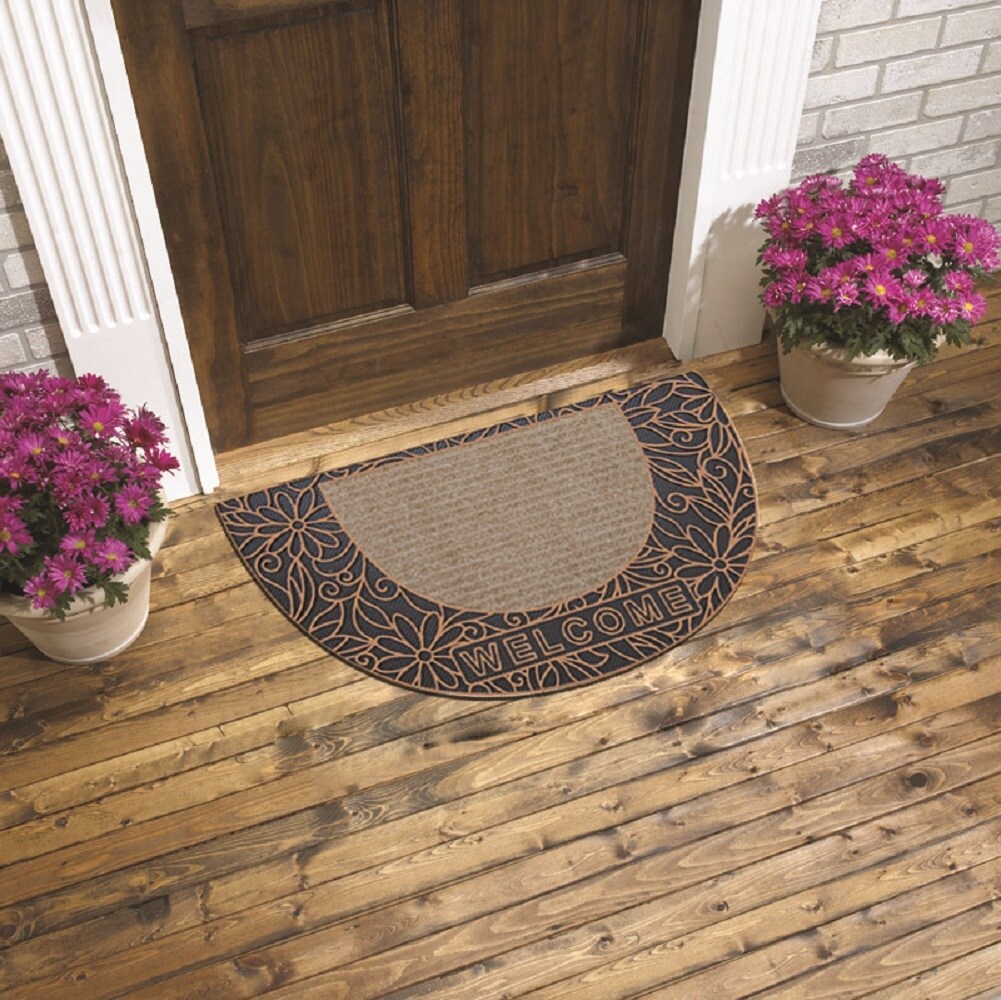J&V TEXTILES HALF MOON BRONZE Mats-Cat - View #2