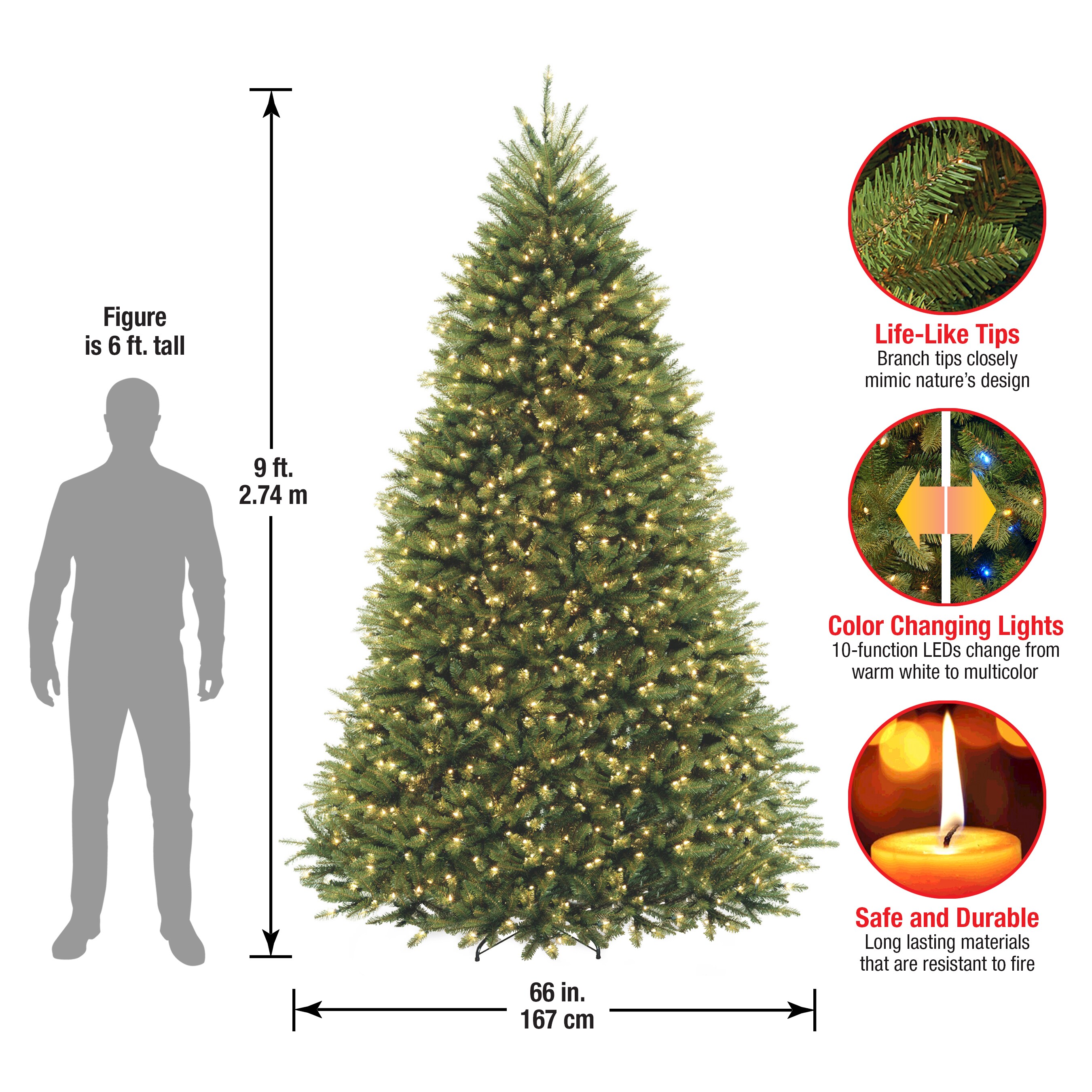National Tree Company DUH3-D00-90 Artificial-Christmas-Trees - View #7